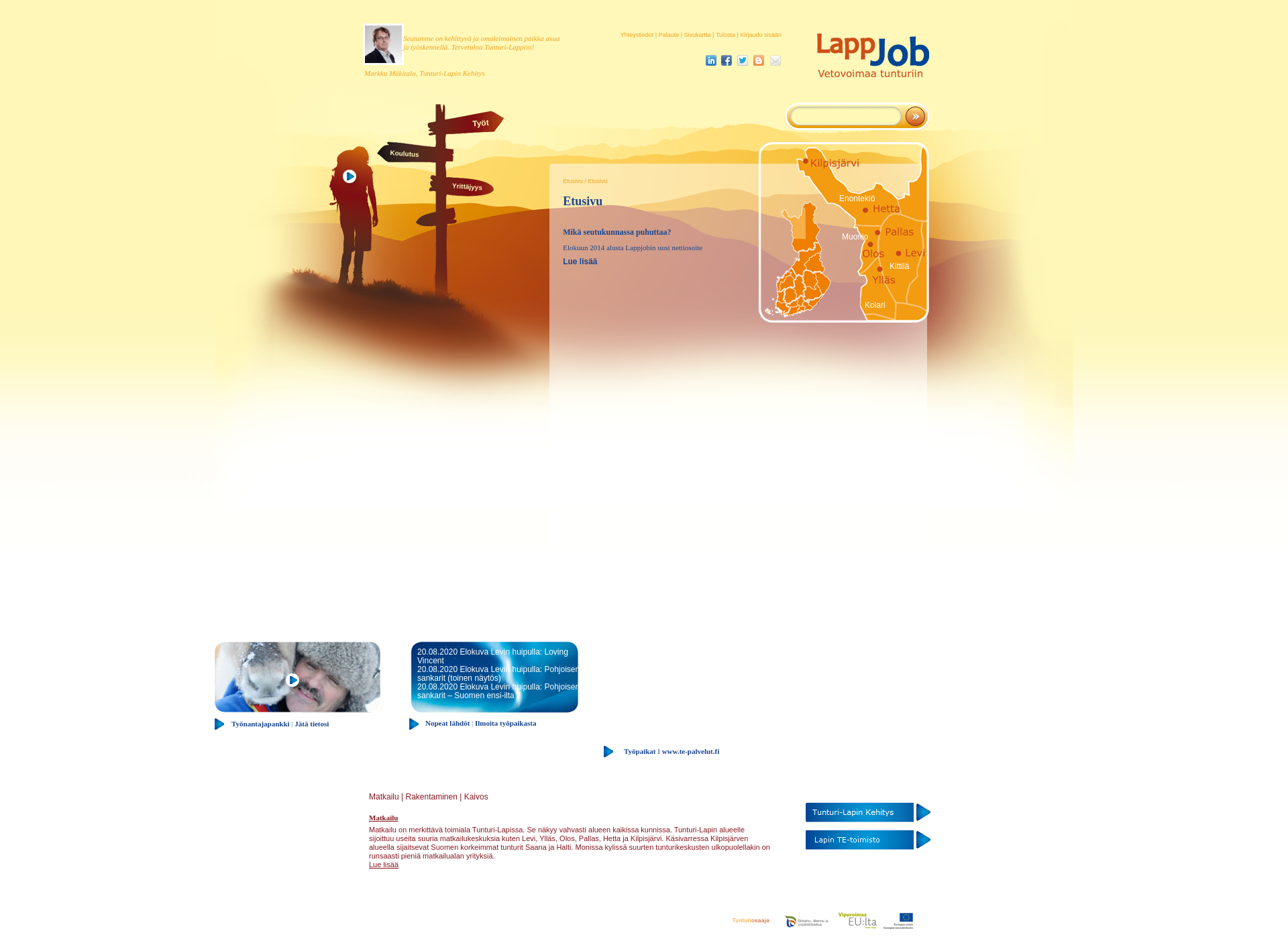 Screenshot for lappjob.fi