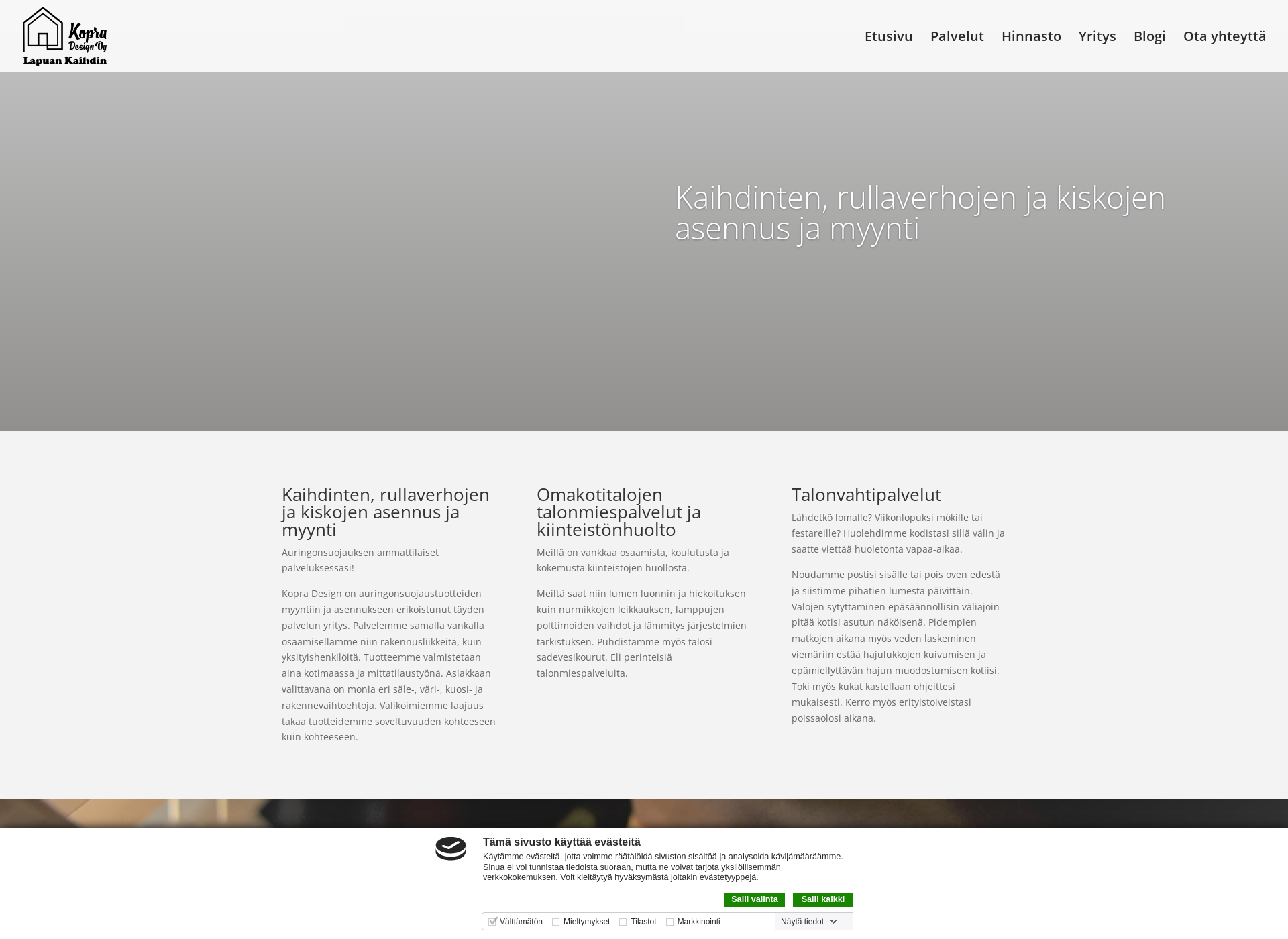Screenshot for lapuankaihdin.fi