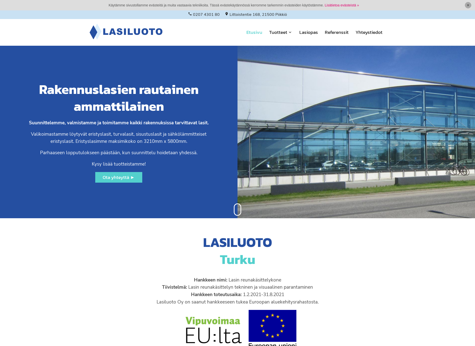 Screenshot for lasiluoto.fi