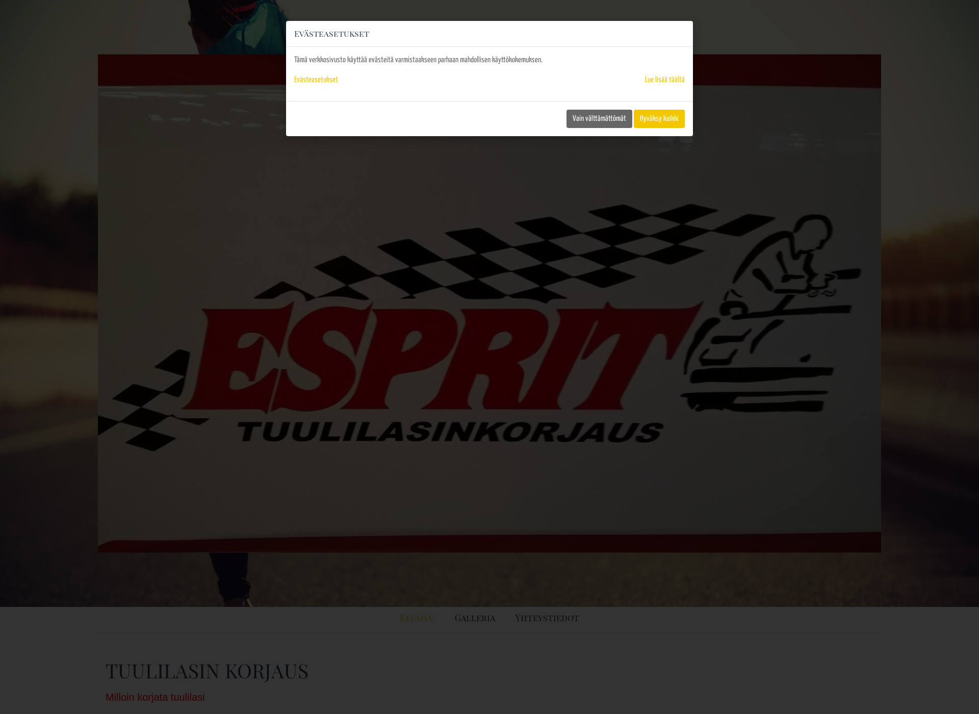 Screenshot for lasinkorjaus.fi