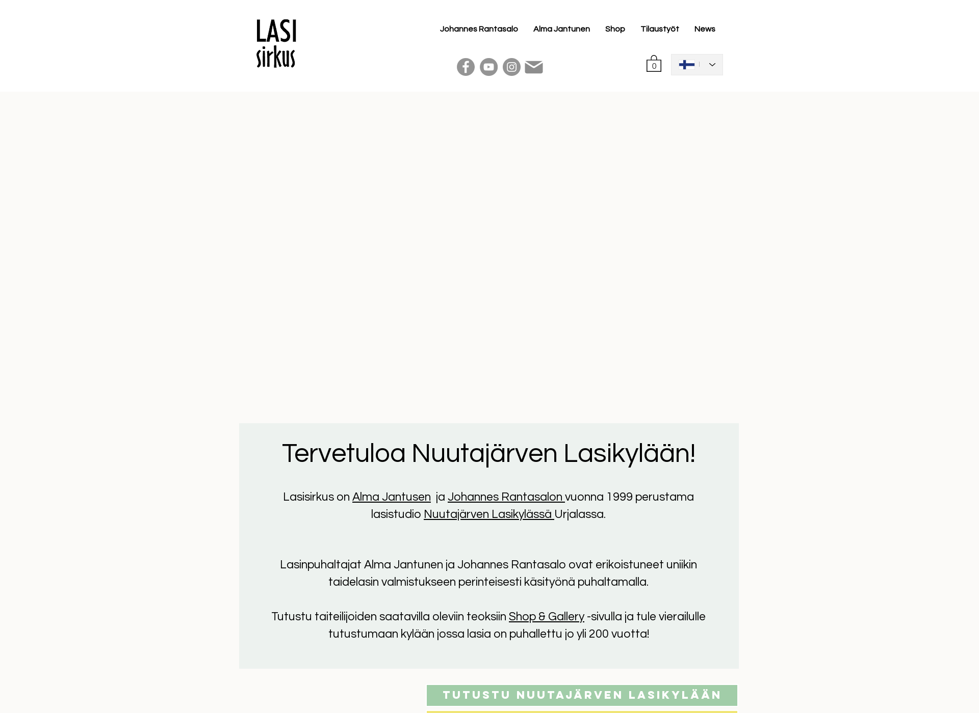 Skärmdump för lasisirkus.fi