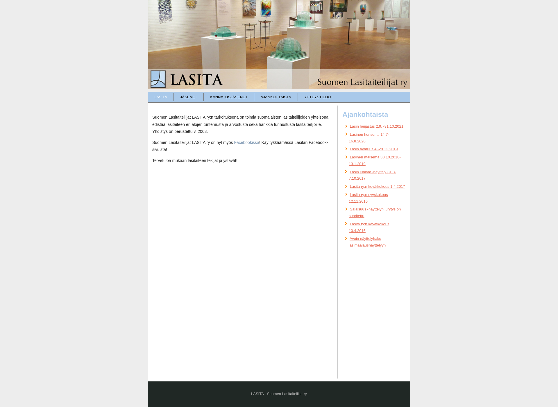 Skärmdump för lasita.fi