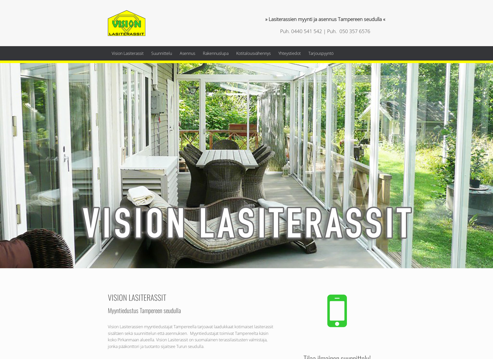 Screenshot for lasiterassitampere.fi