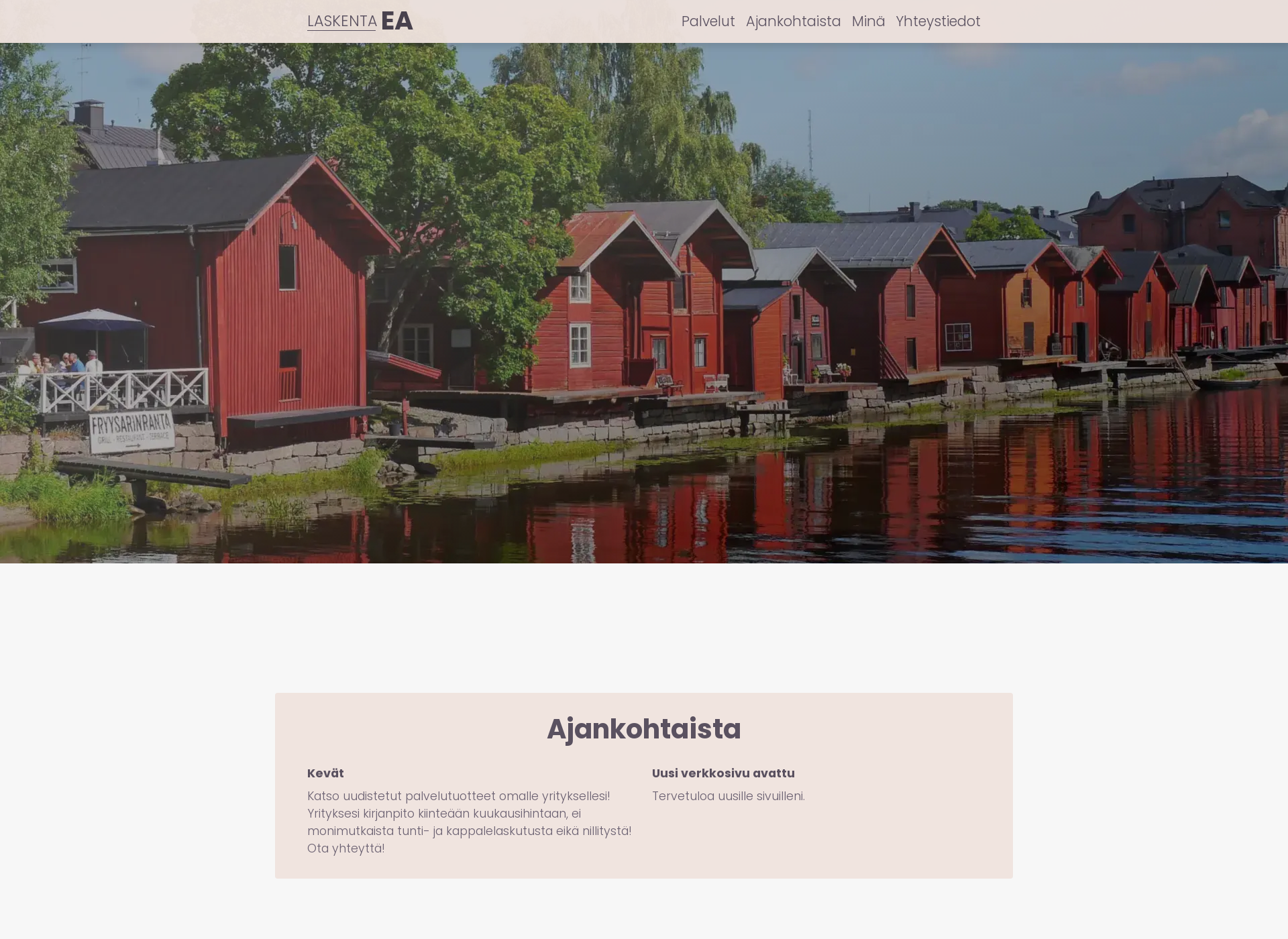 Screenshot for laskentaea.fi