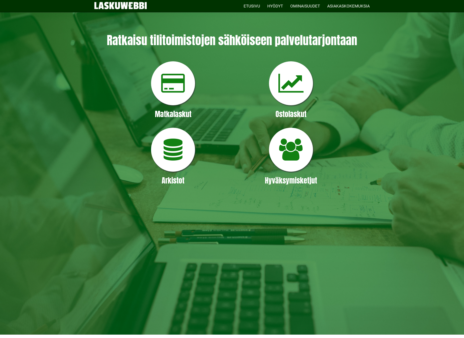 Screenshot for laskuwebbi.fi
