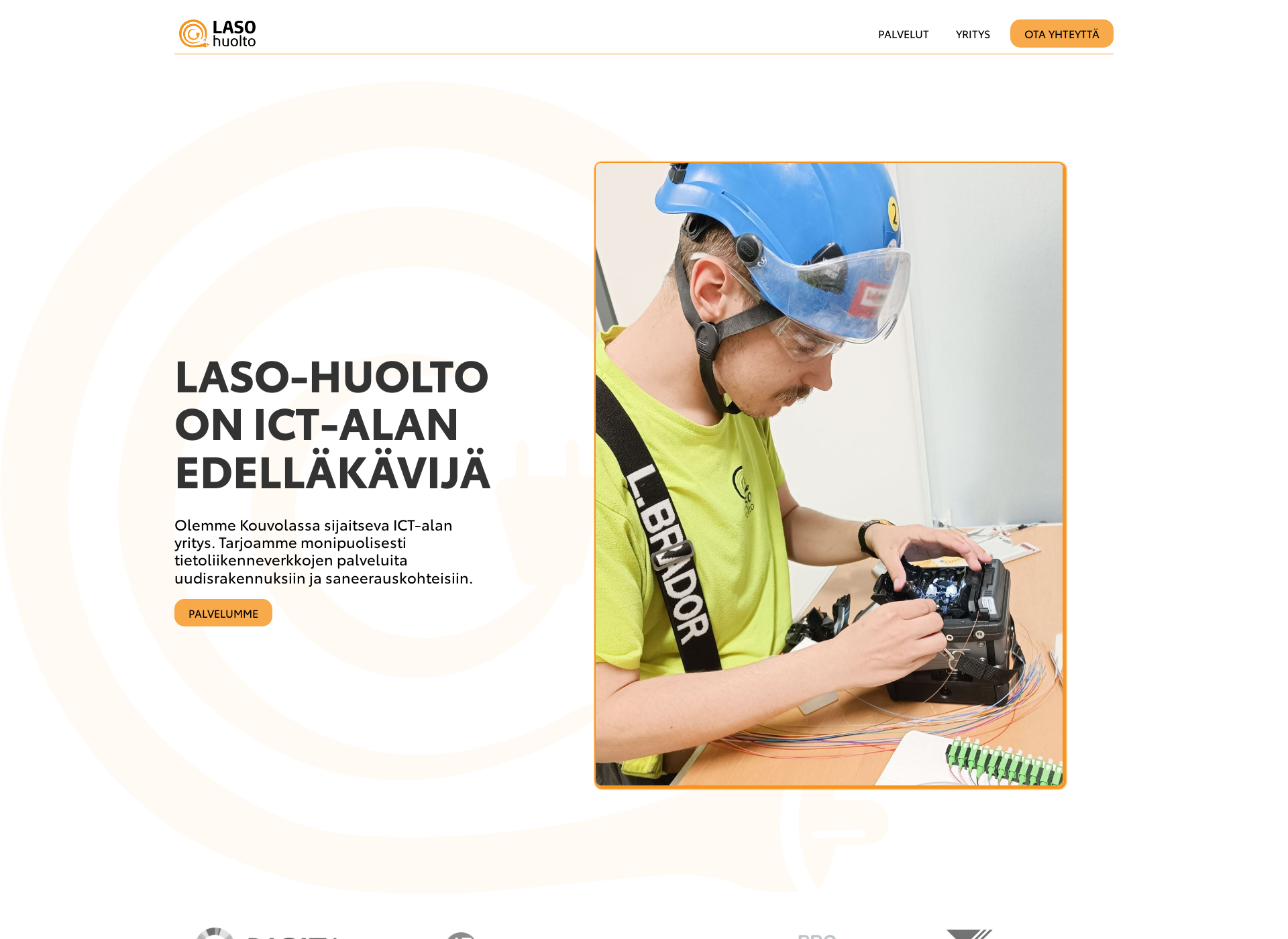 Skärmdump för laso.fi