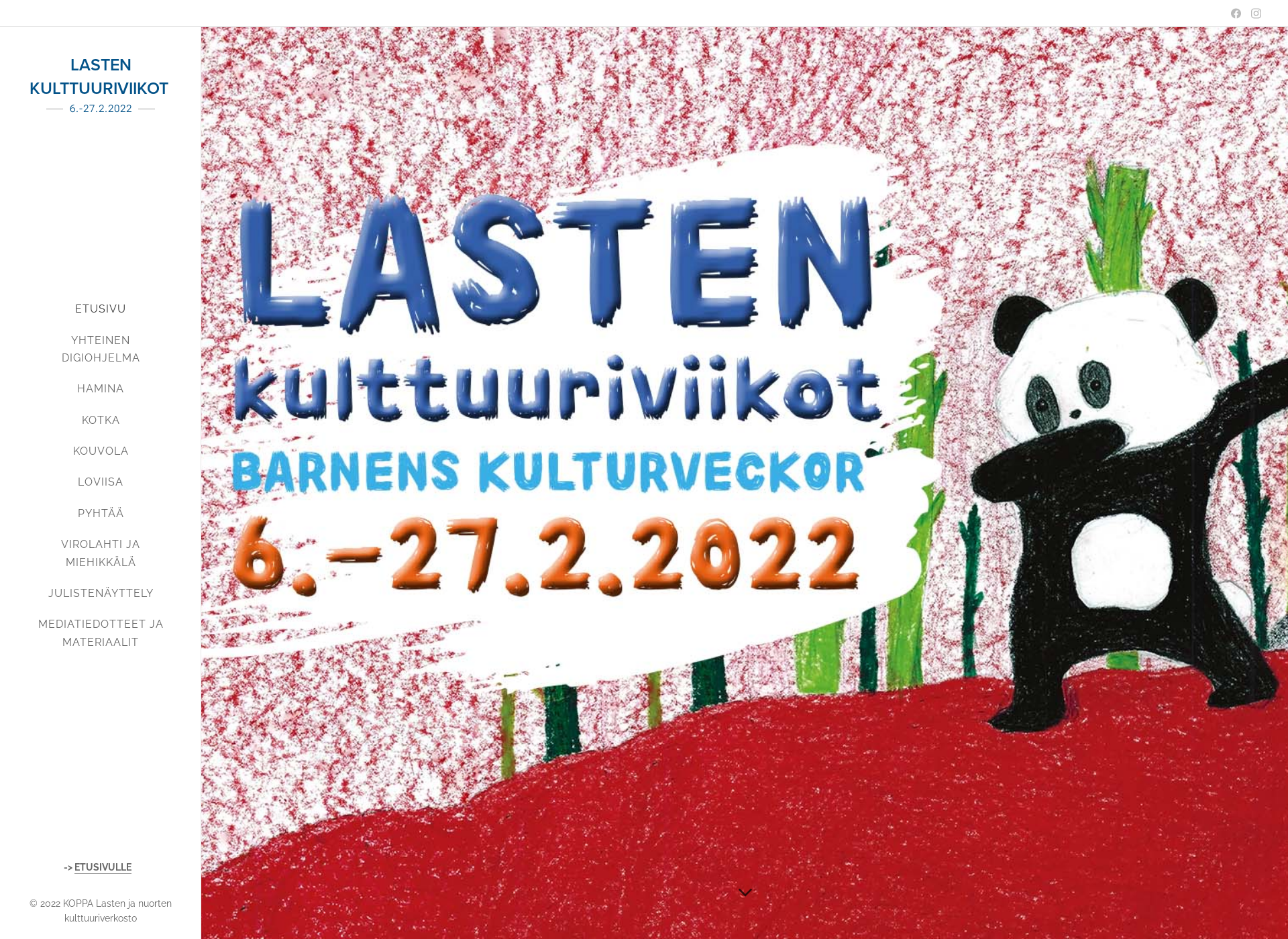 Näyttökuva lastenkulttuuriviikot.fi