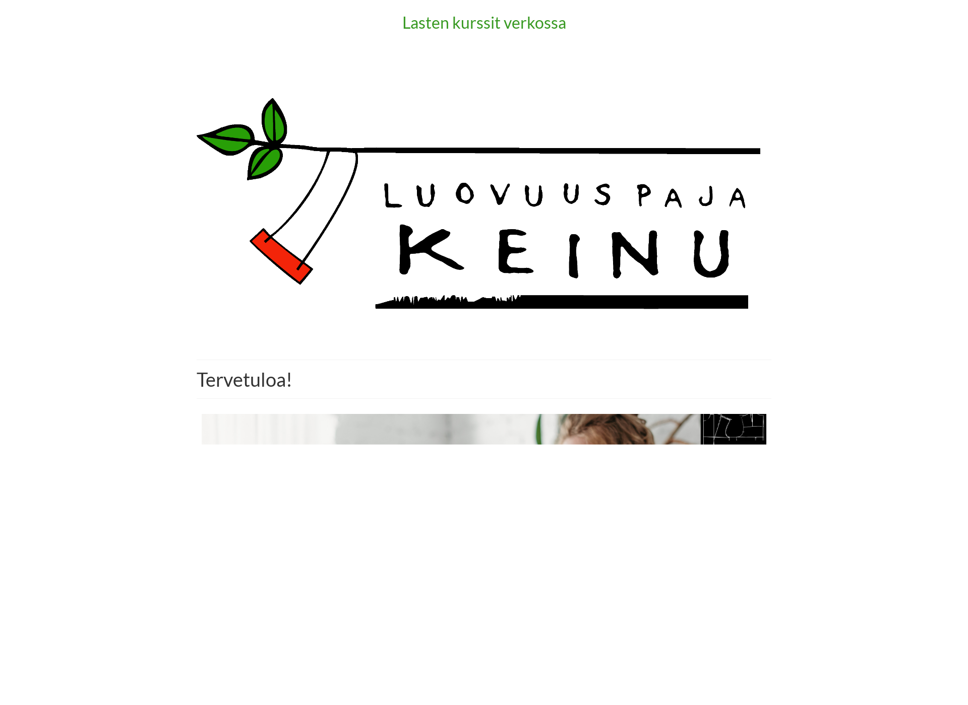 Screenshot for lastenkurssit.fi