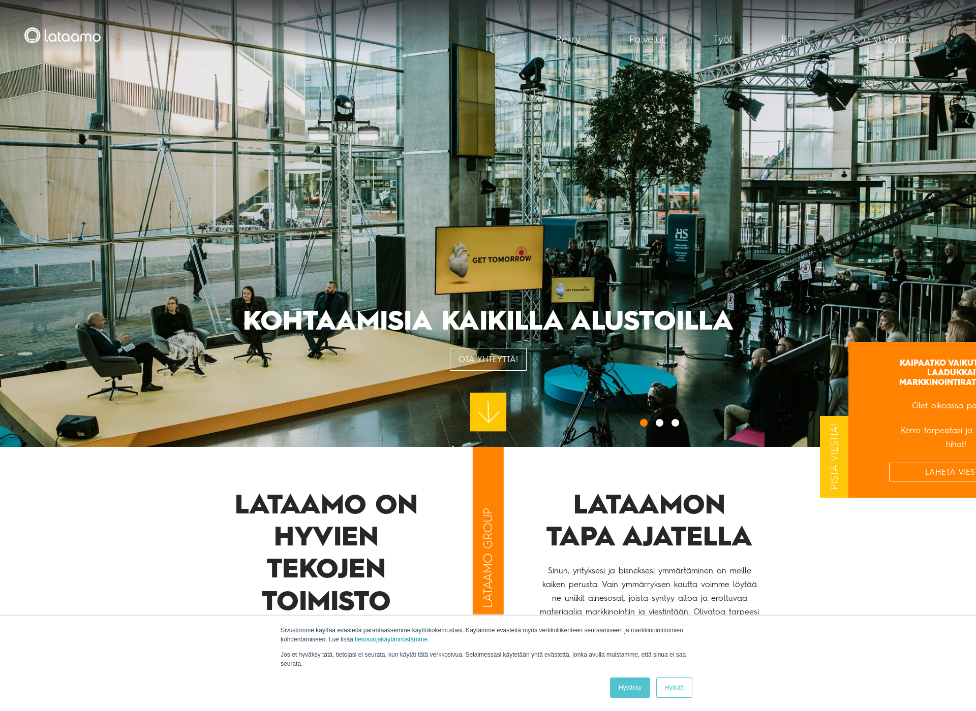 Screenshot for lataamo.fi