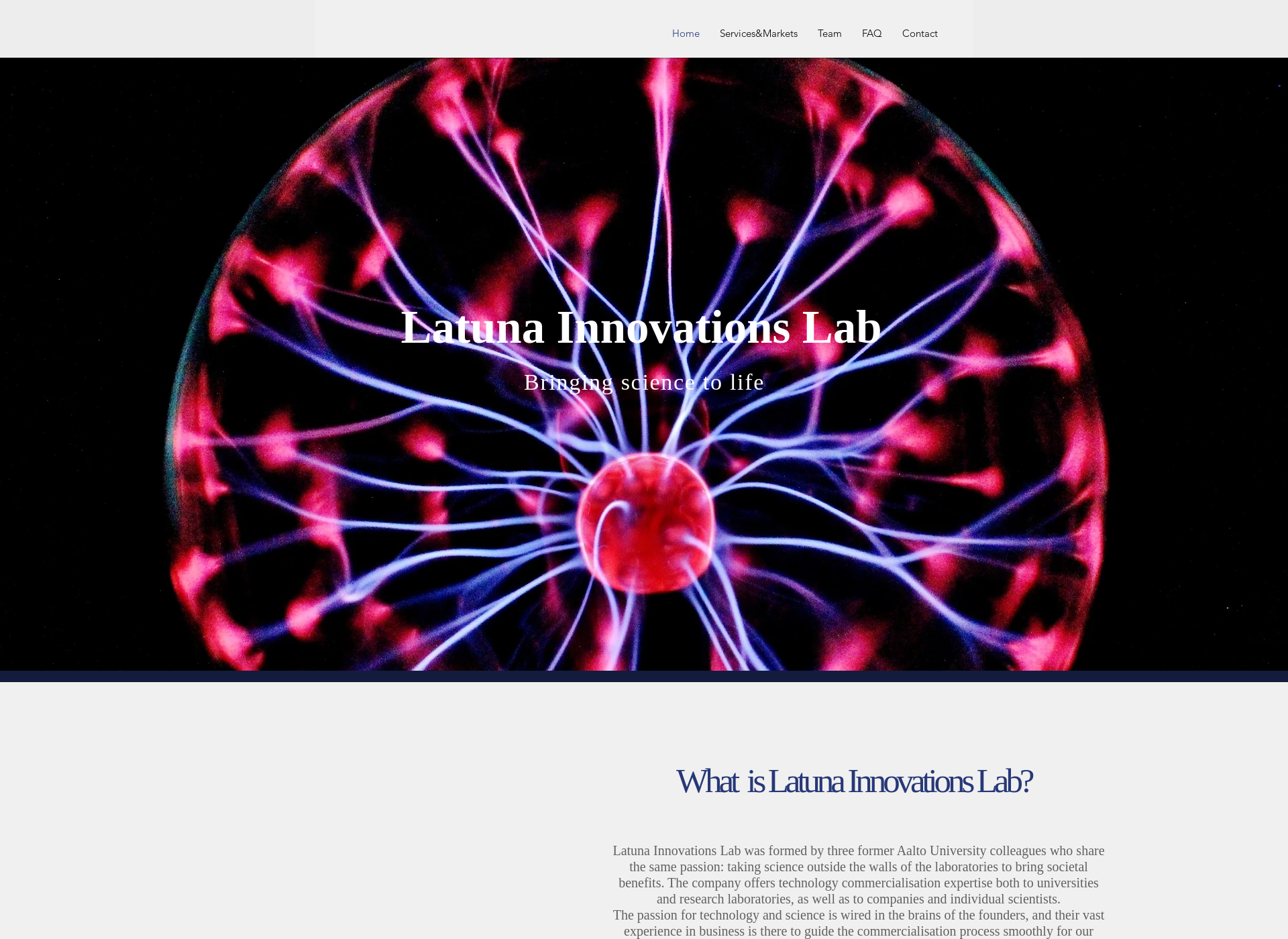 Näyttökuva latuna-innovations.com