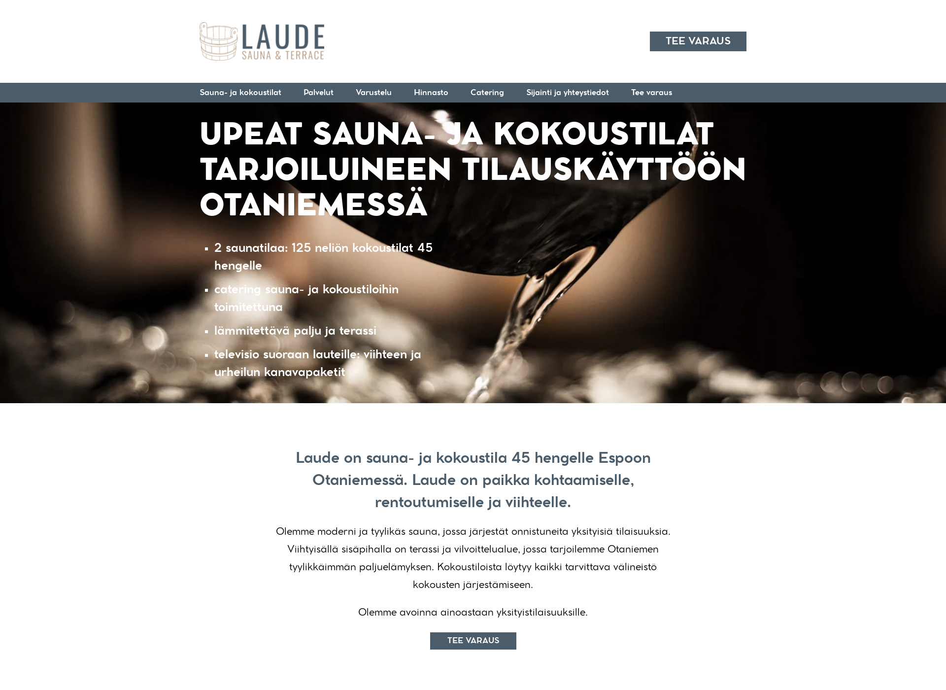 Screenshot for laude.fi