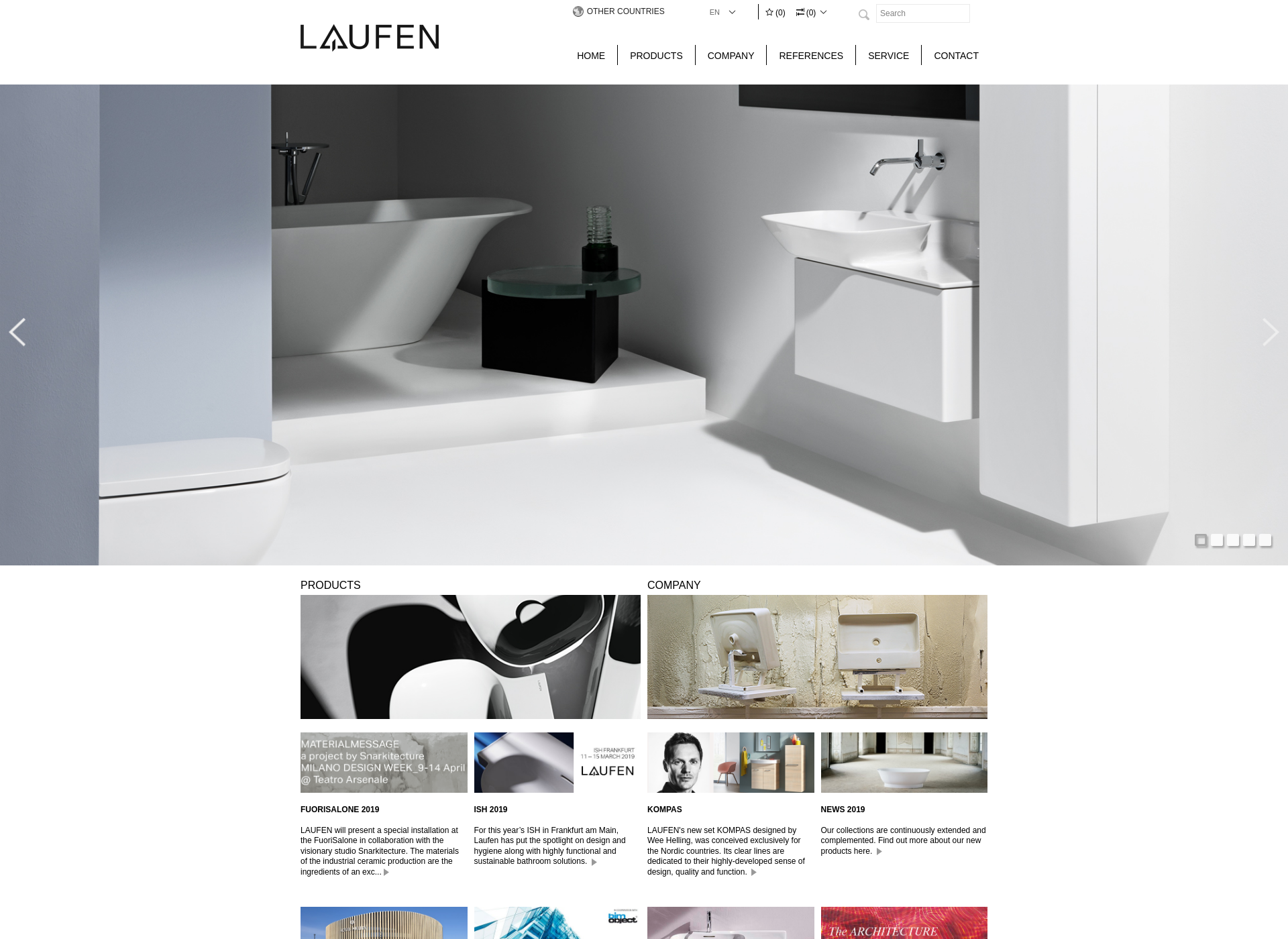 Screenshot for laufen.fi