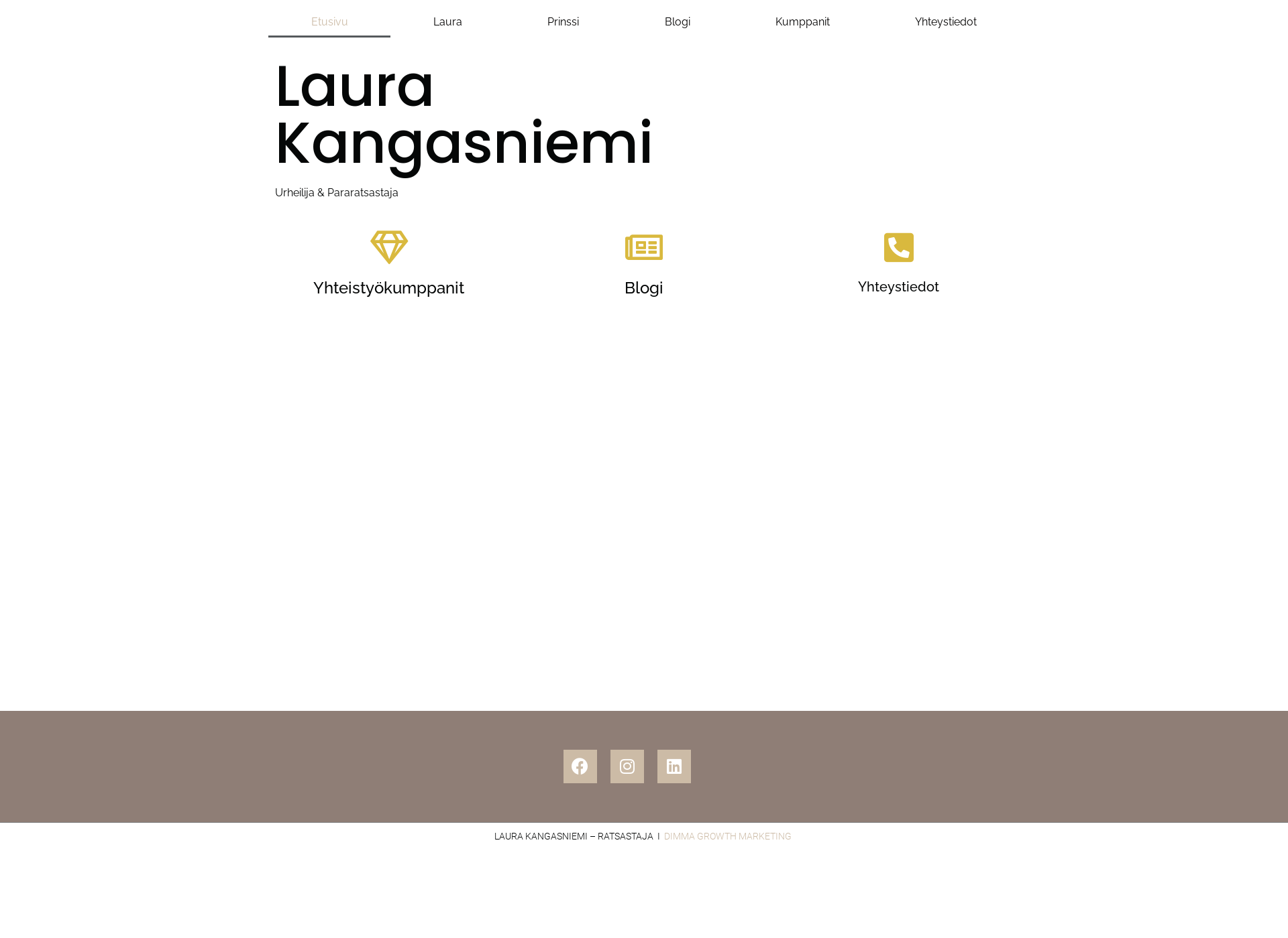 Screenshot for laurak.fi