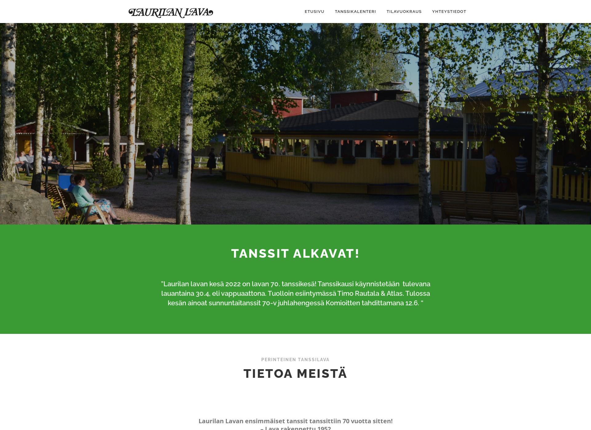 Screenshot for laurilanlava.fi
