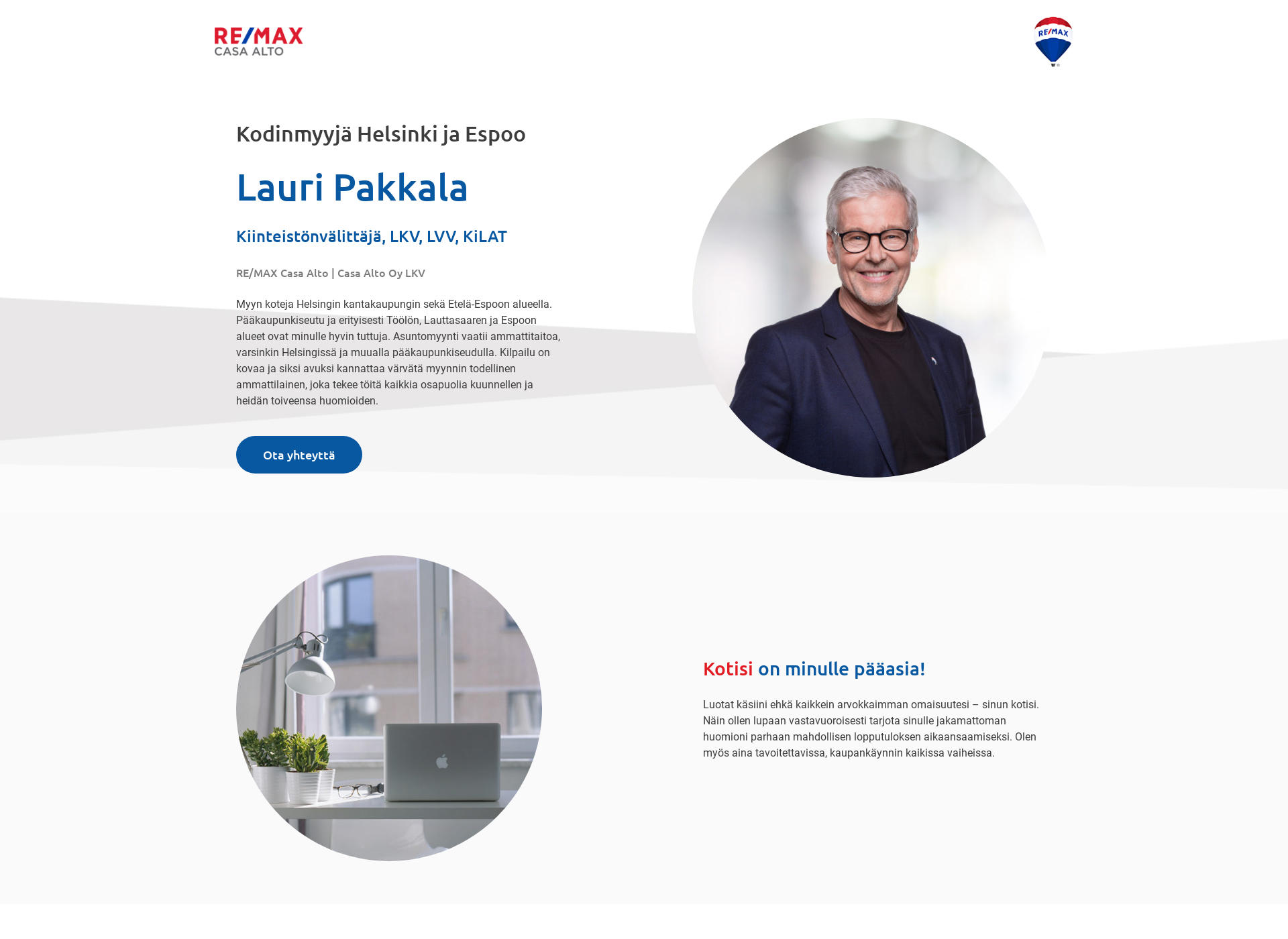 Screenshot for lauripakkala.fi