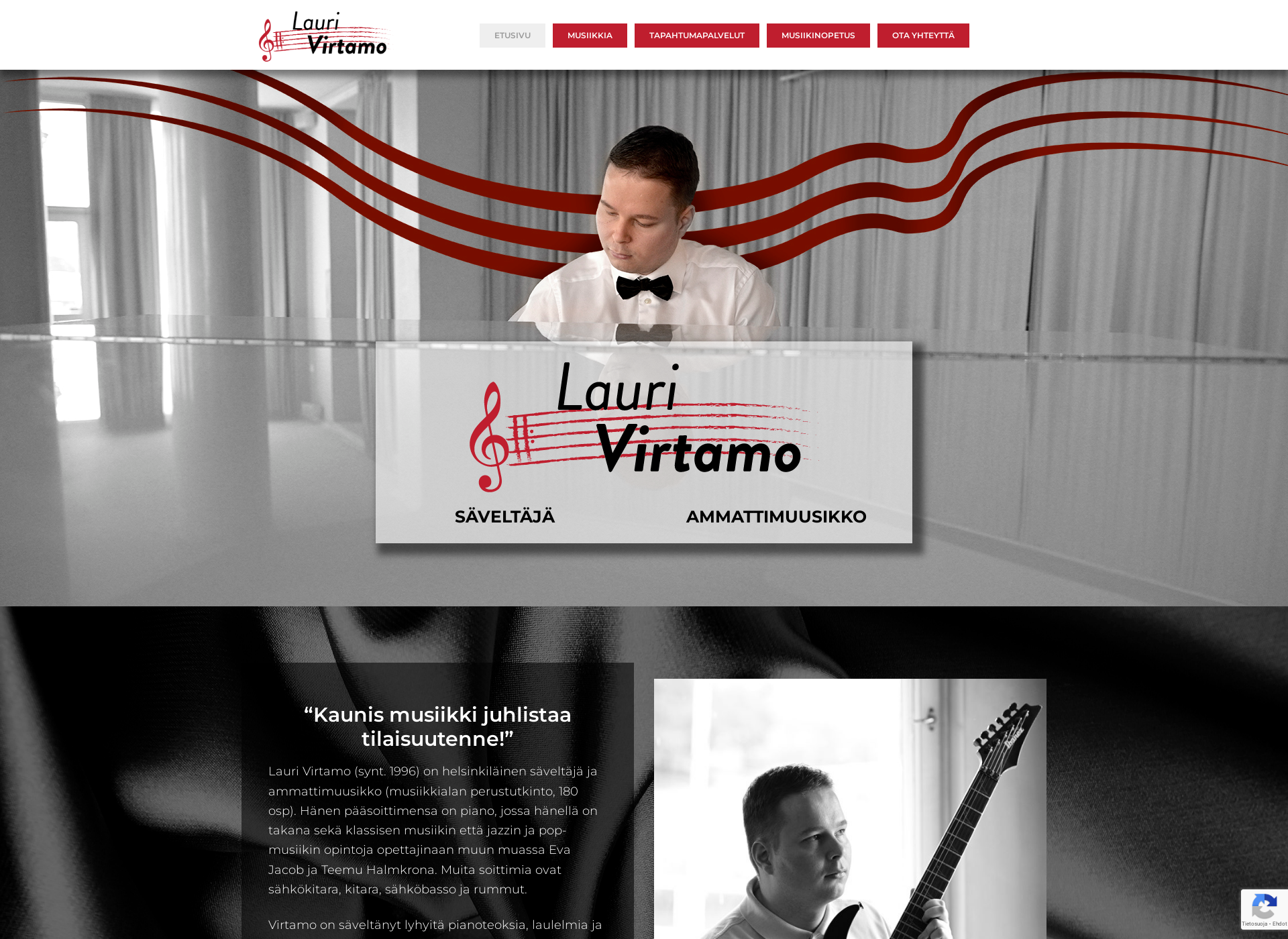 Screenshot for laurivirtamo.fi