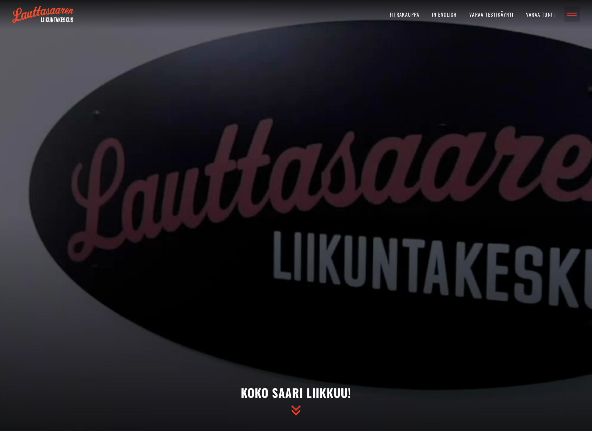 Screenshot for lauttasaarenliikuntakeskus.fi