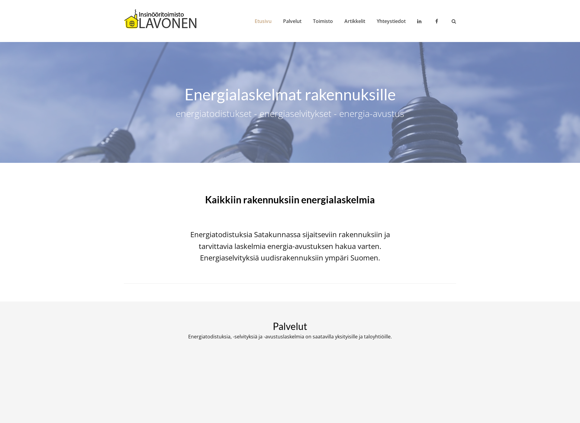 Screenshot for lavonen.net