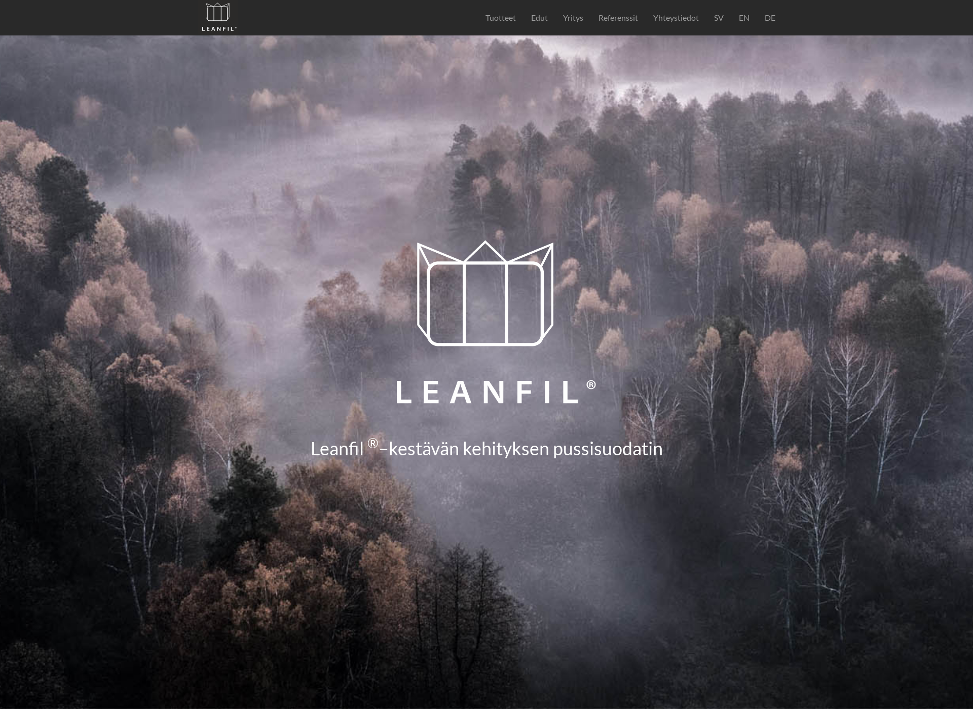 Screenshot for leanfil.fi