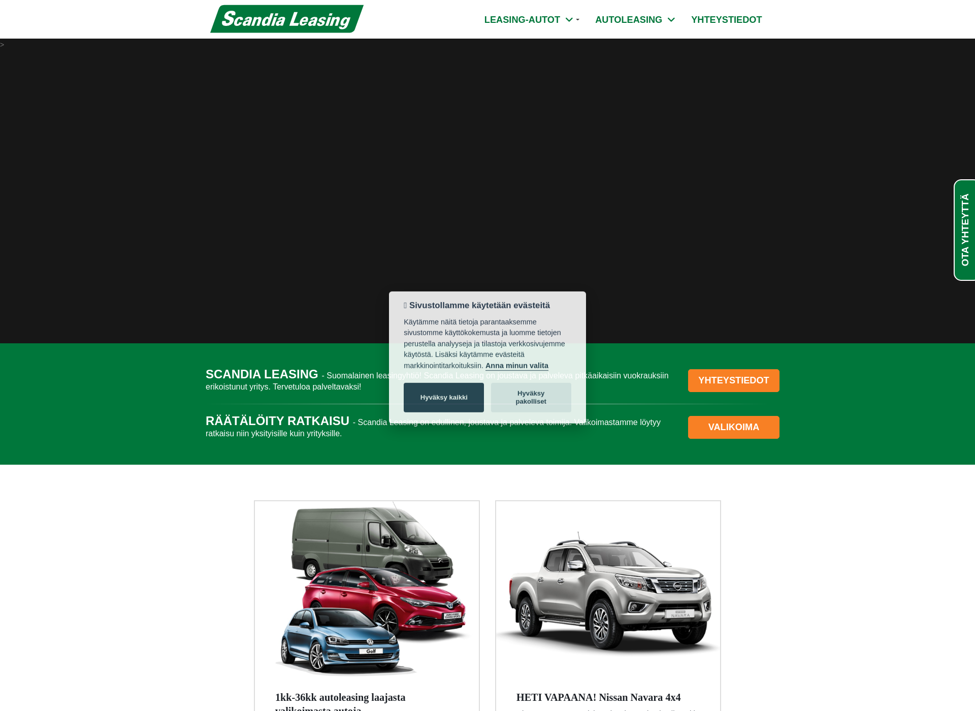 Screenshot for leasing-auto.fi