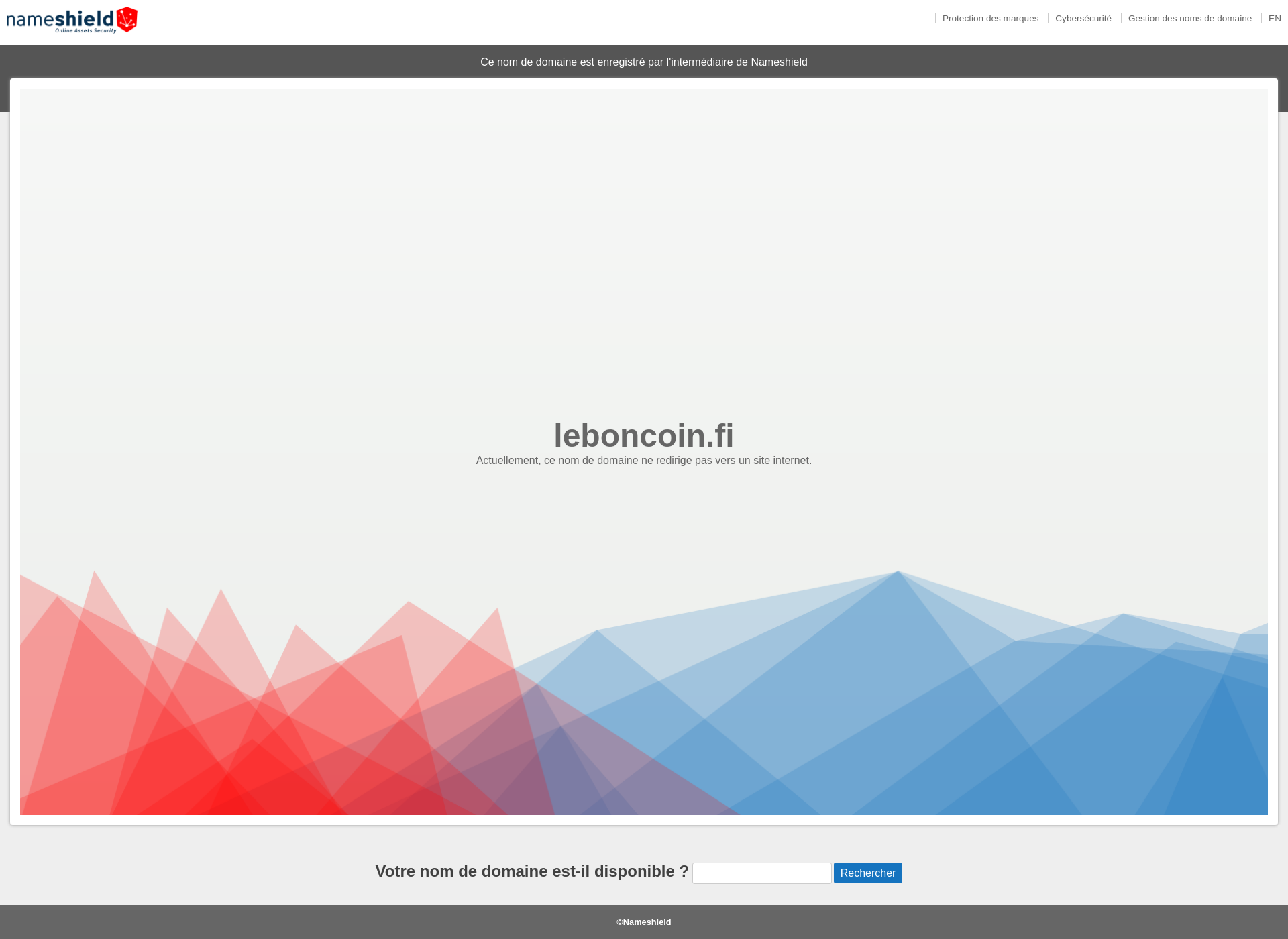 Skärmdump för leboncoin.fi