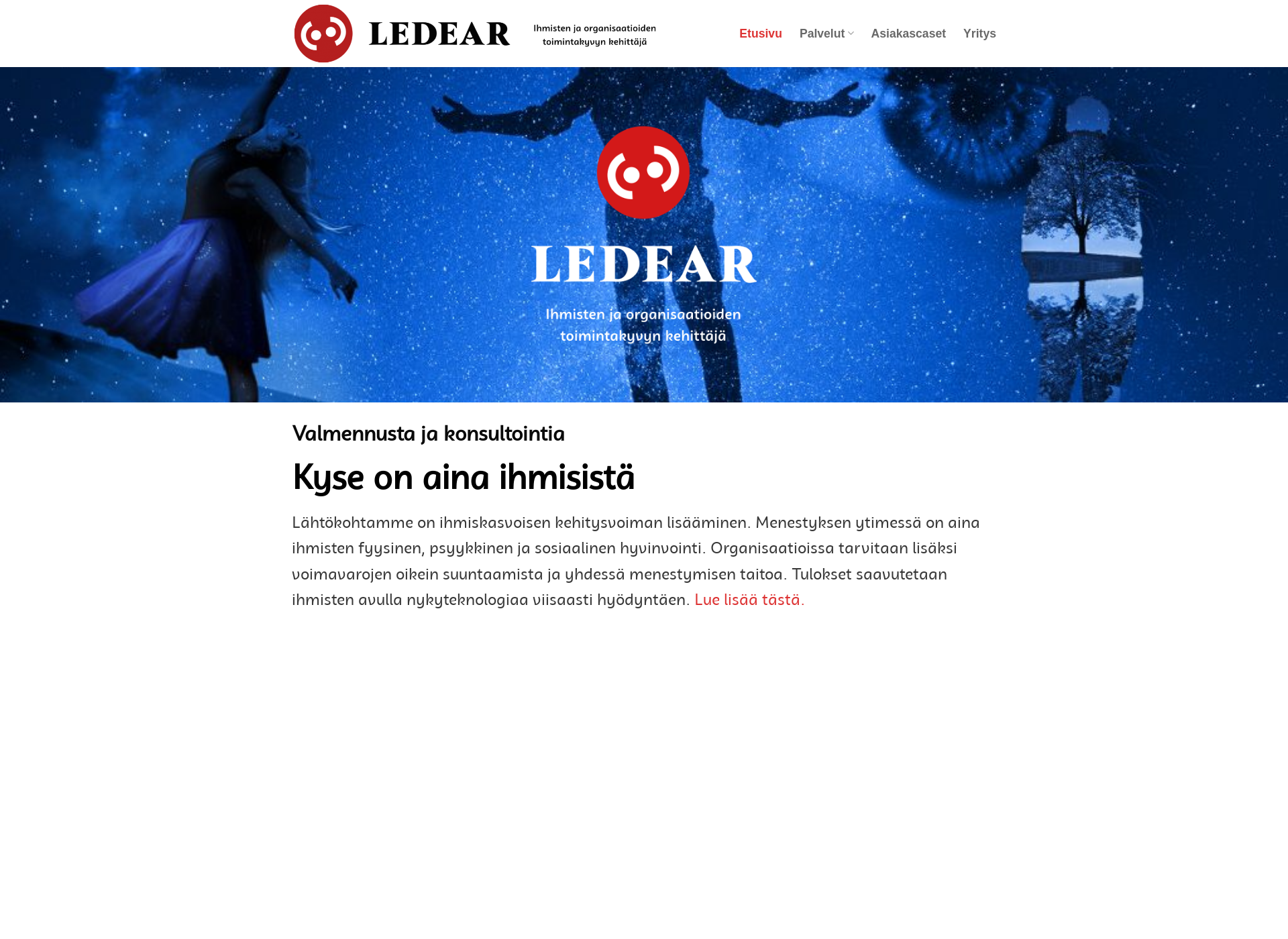 Screenshot for ledear.fi