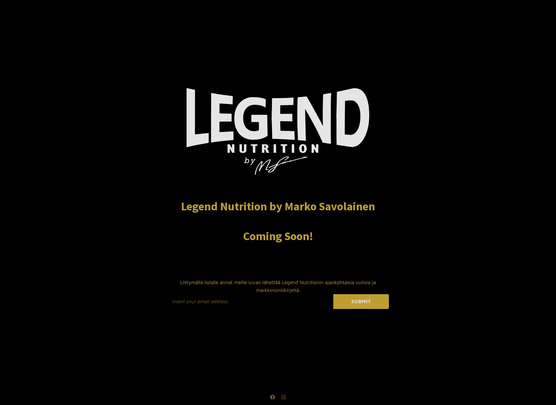 Screenshot for legendnutrition.fi