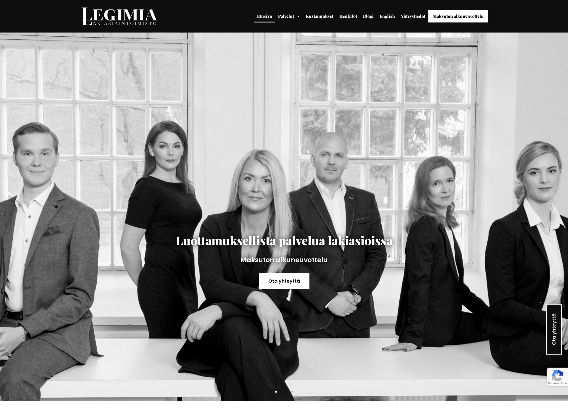 Screenshot for legimia.fi