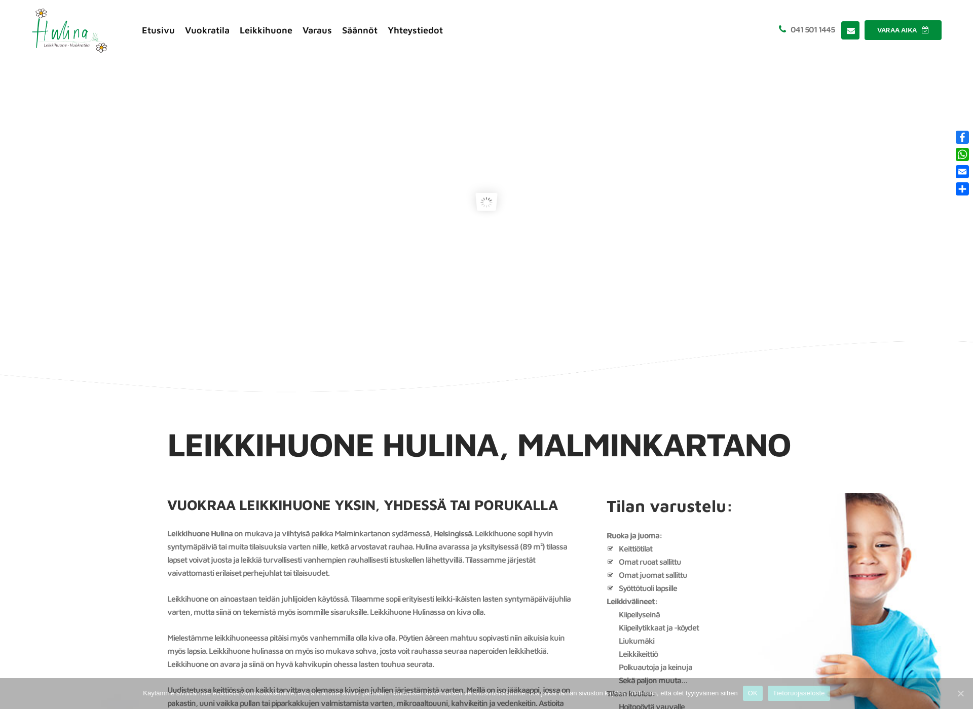 Screenshot for leikkihuone.fi