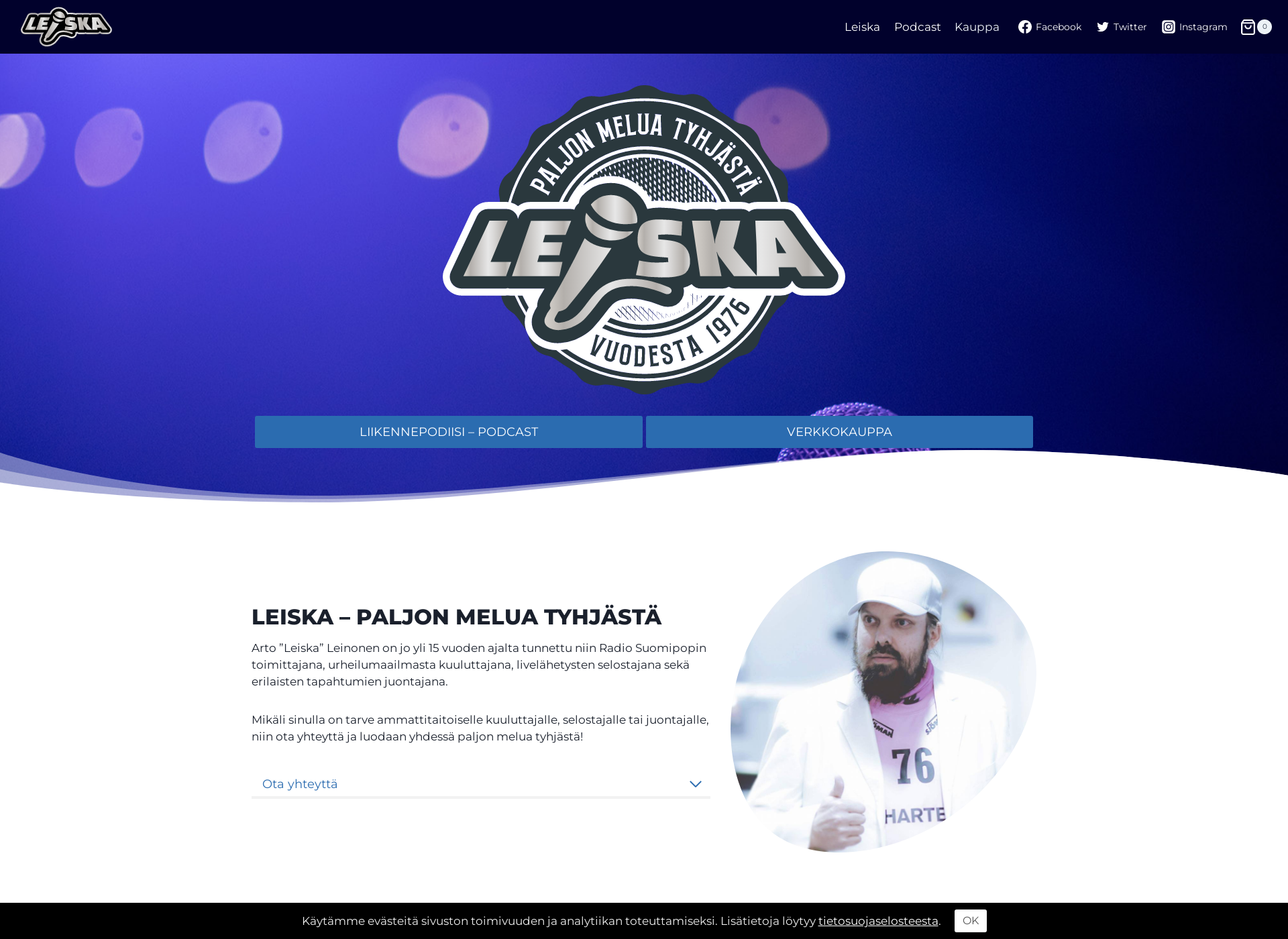 Screenshot for leiska.fi