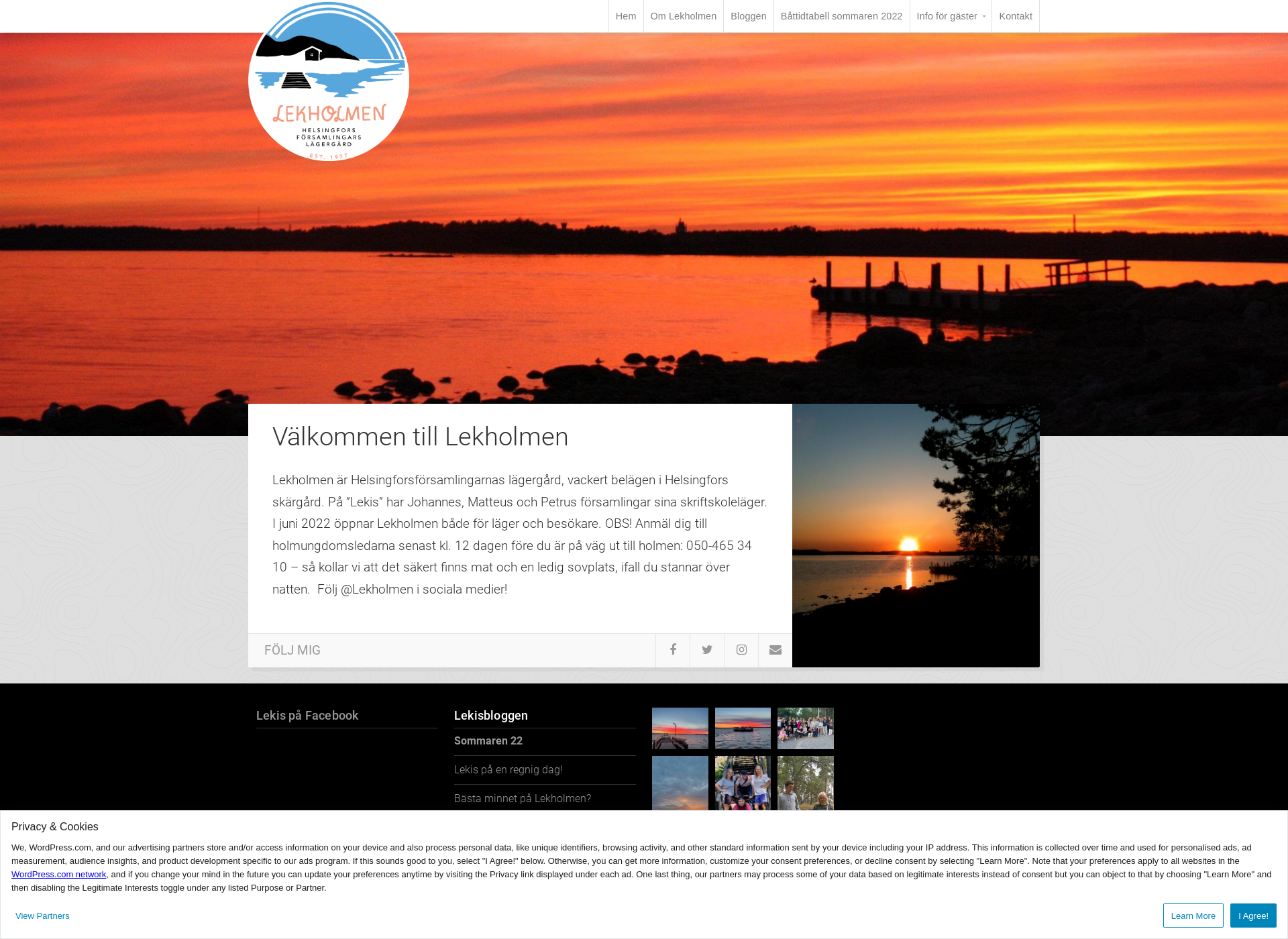 Screenshot for lekholmen.fi