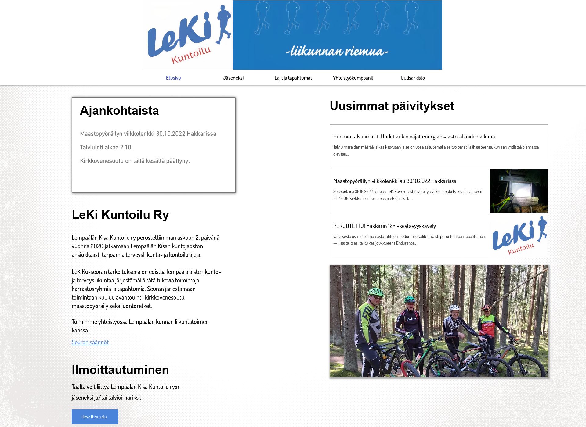 Skärmdump för lekiku.fi