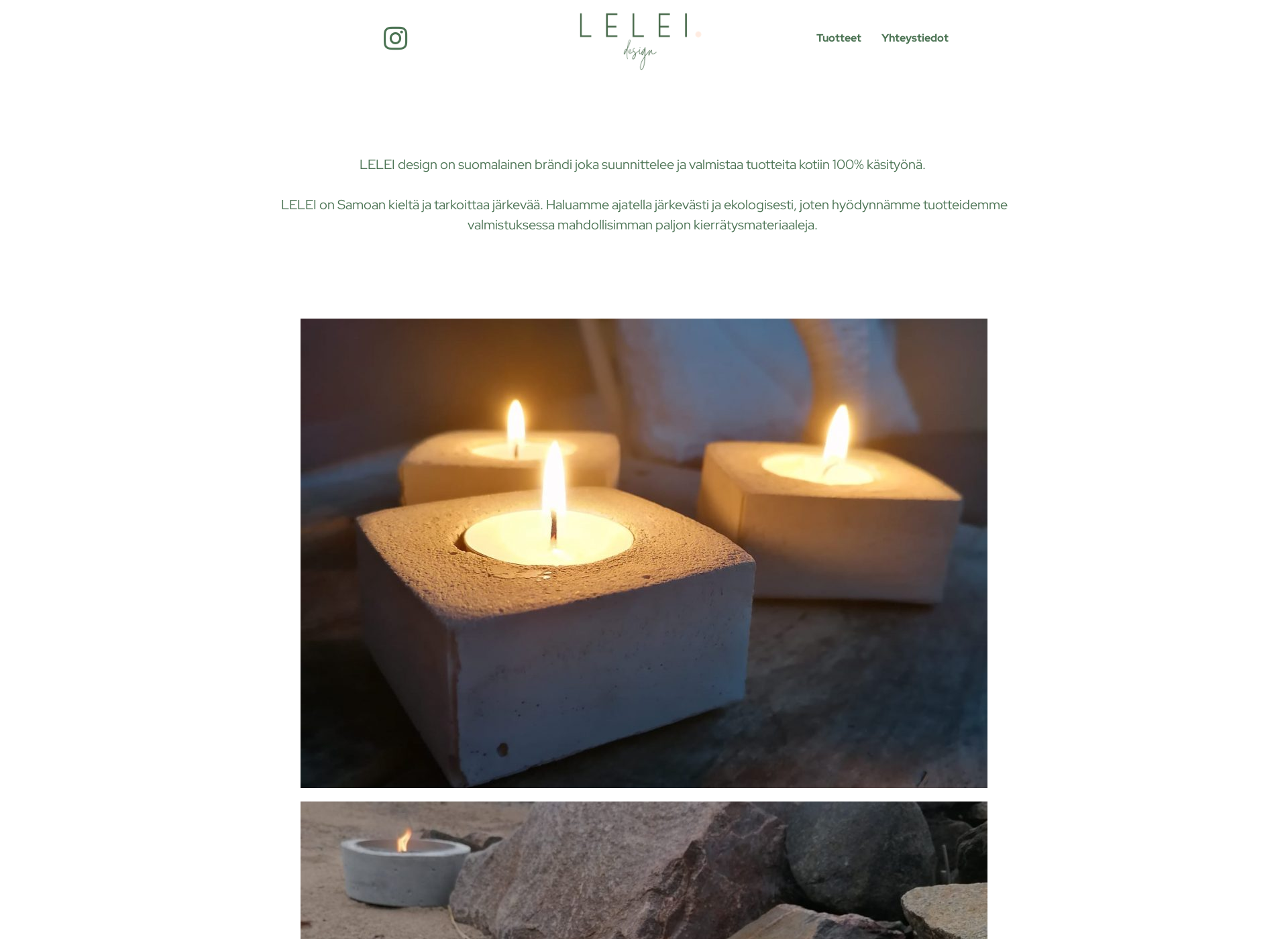 Screenshot for leleidesign.fi