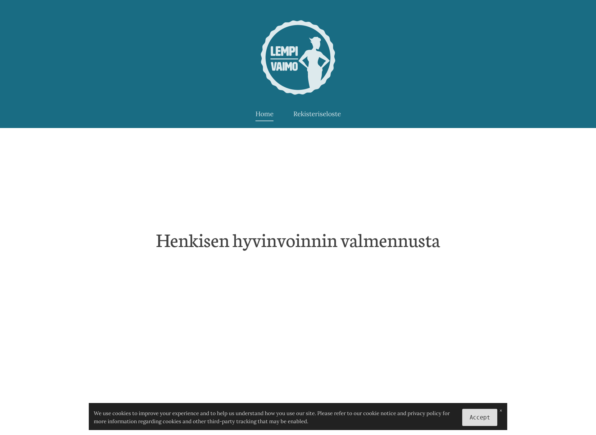 Screenshot for lempivaimo.fi