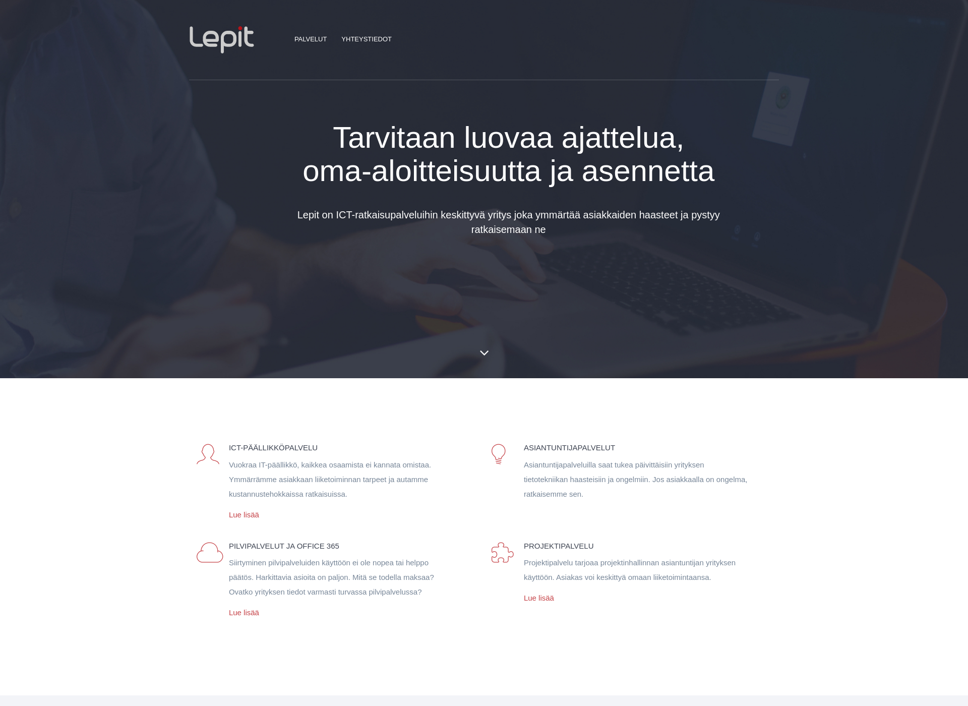 Screenshot for lepit.fi