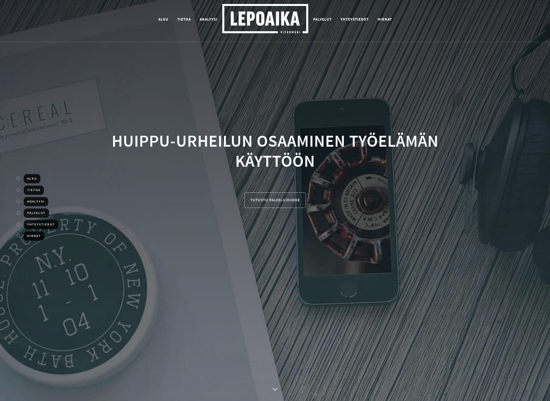 Screenshot for lepoaika.fi