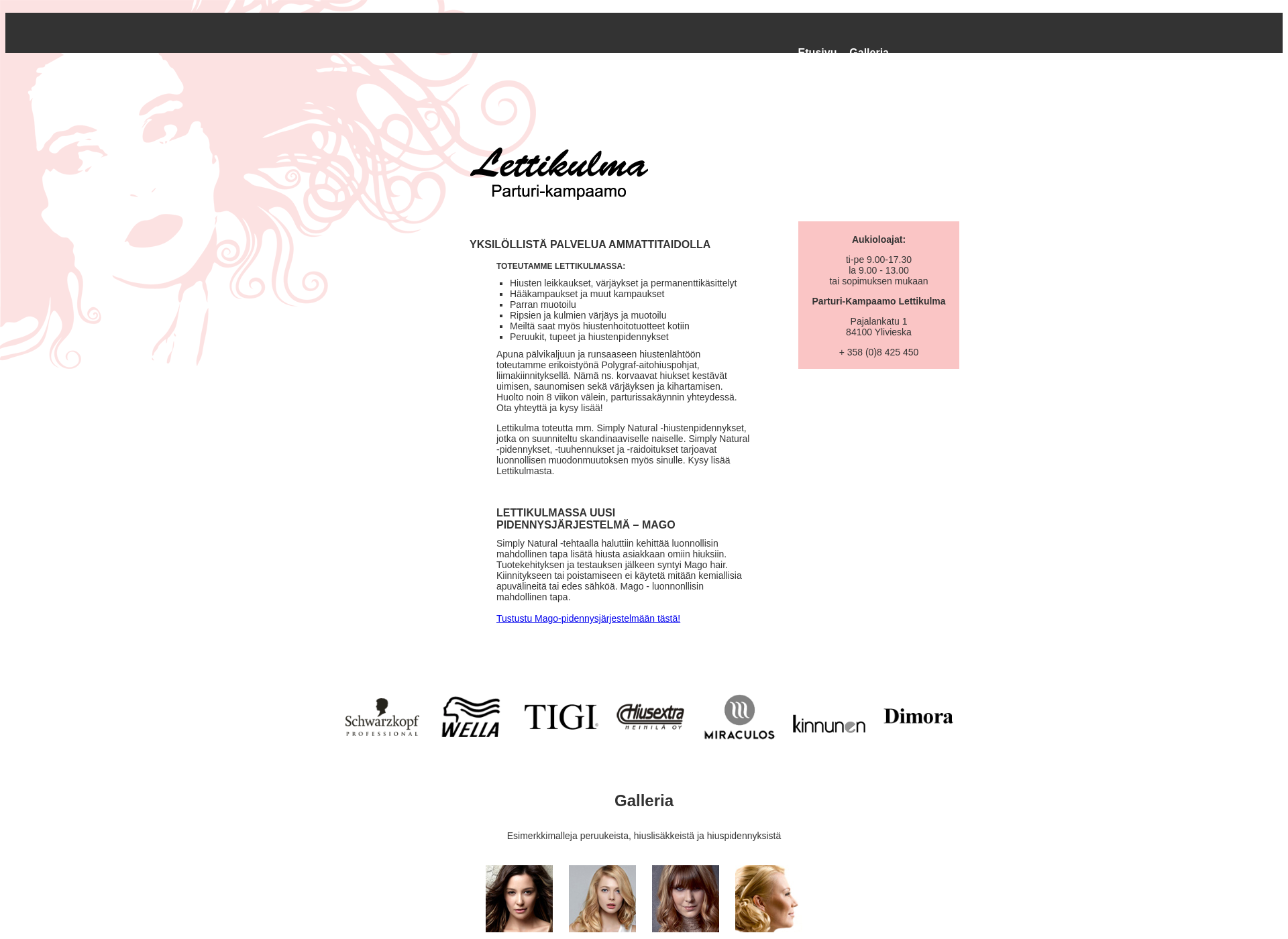 Screenshot for lettikulma.fi