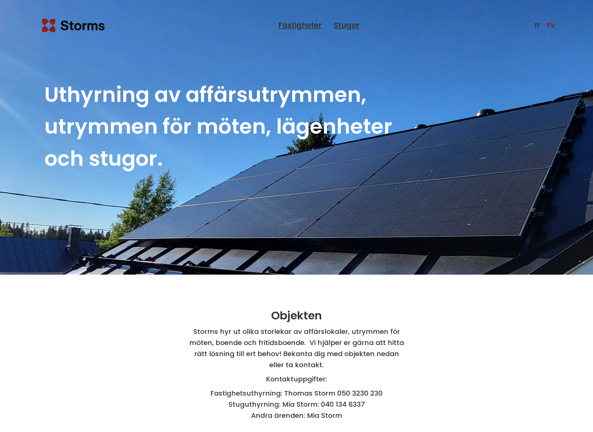 Screenshot for levituvat.fi