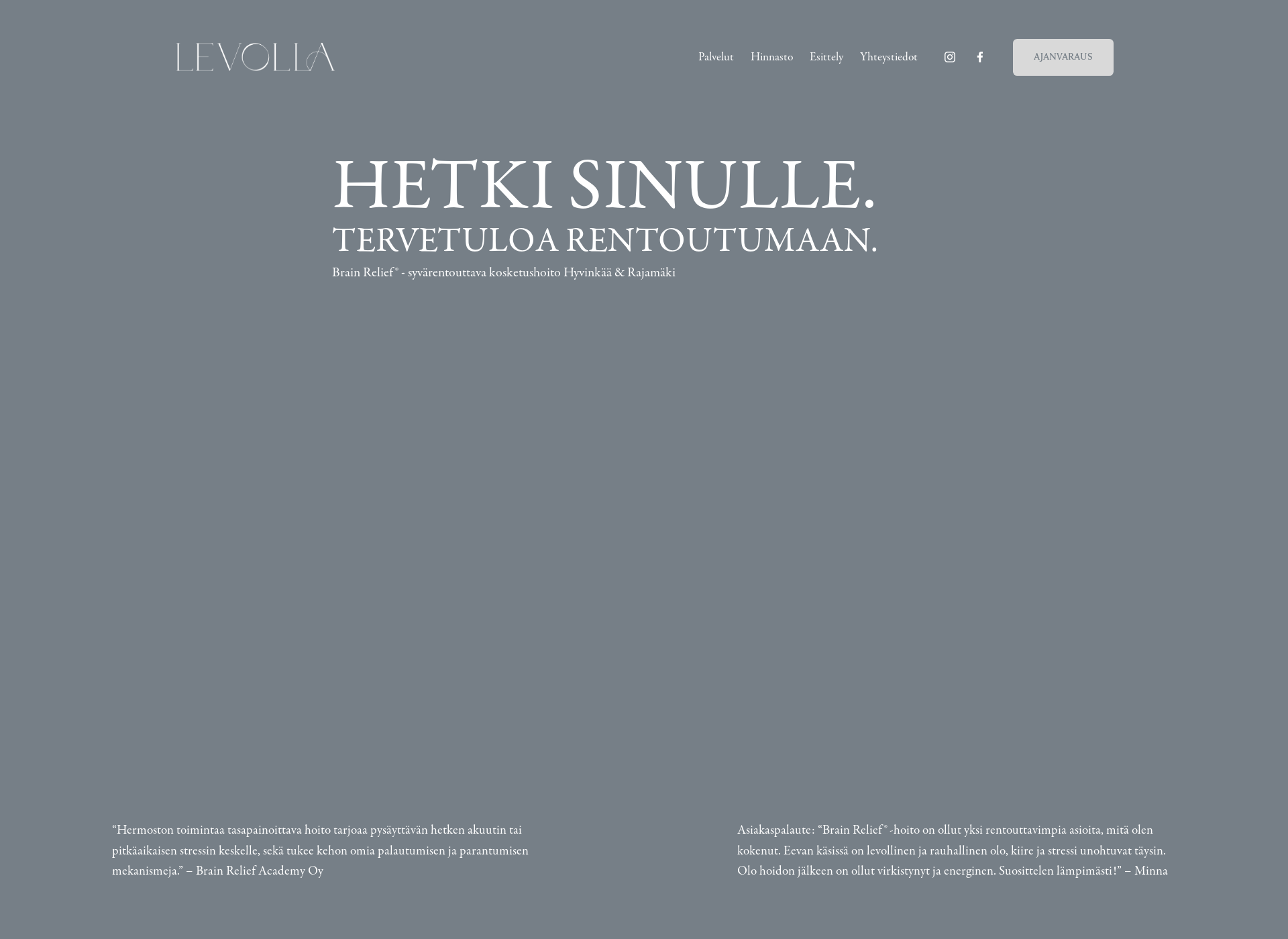 Screenshot for levolla.fi