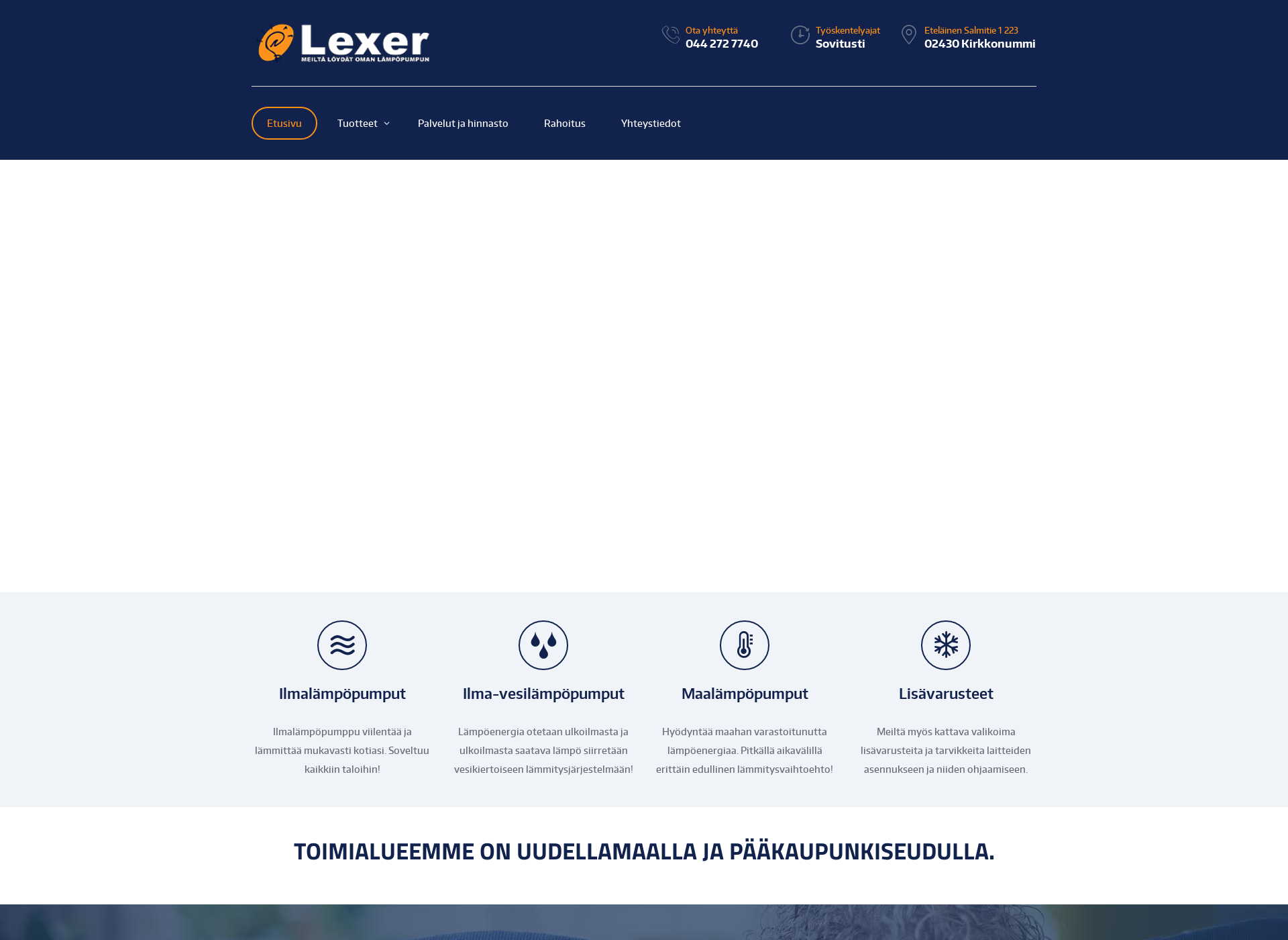 Screenshot for lexer.fi