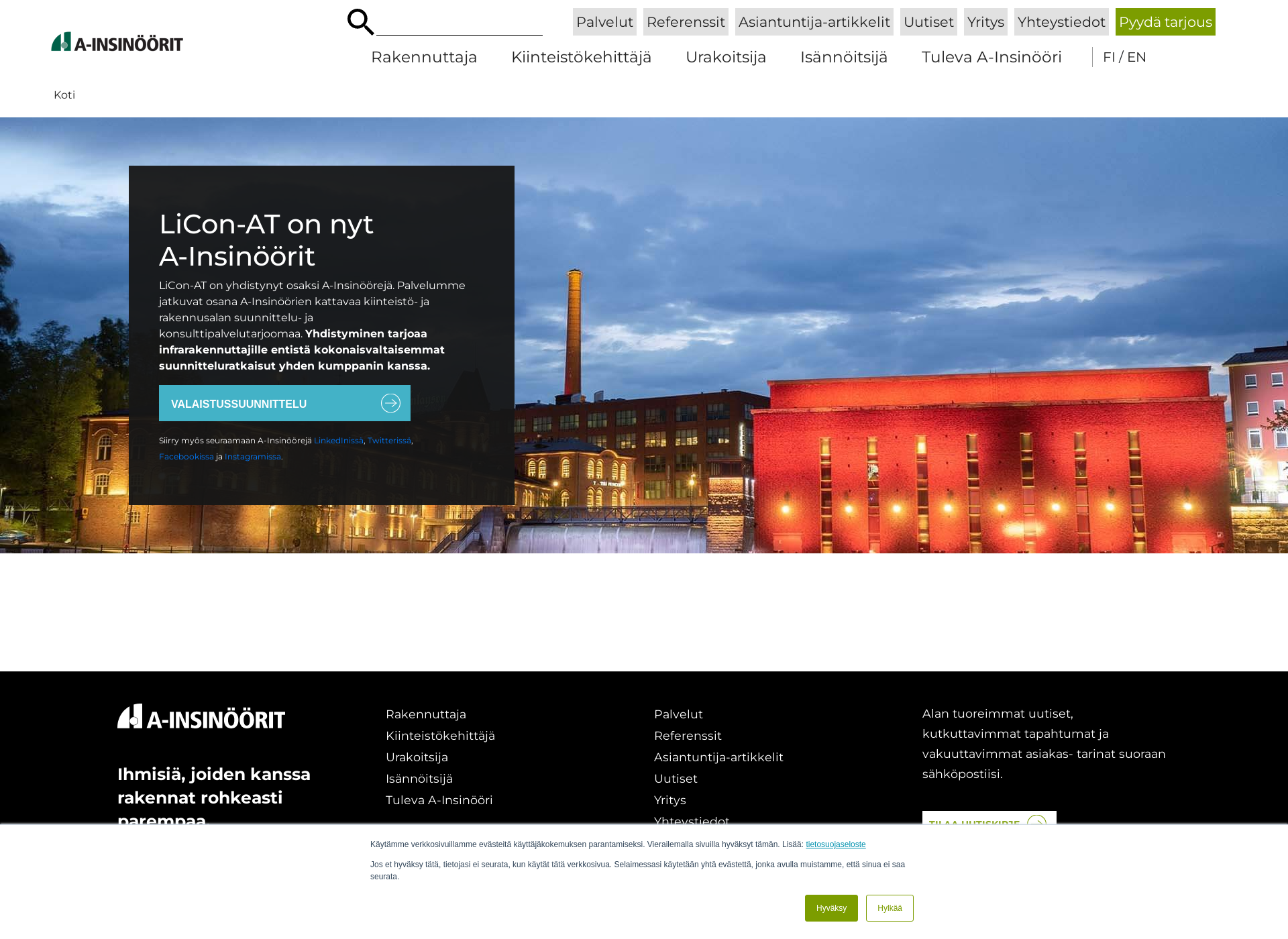 Screenshot for licon-at.fi