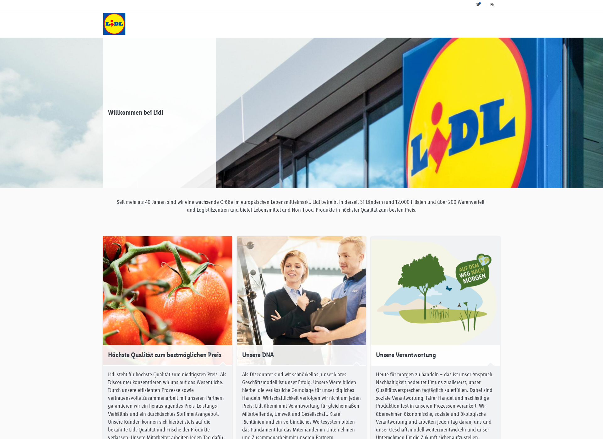 Screenshot for lidl-info.fi