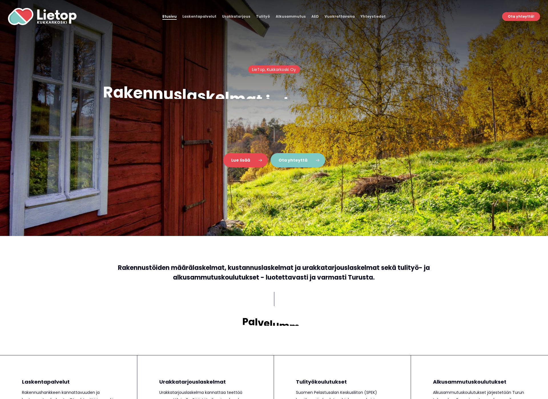 Screenshot for lietop.fi