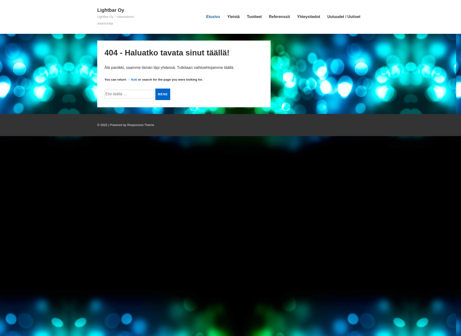 Screenshot for lightbar.fi