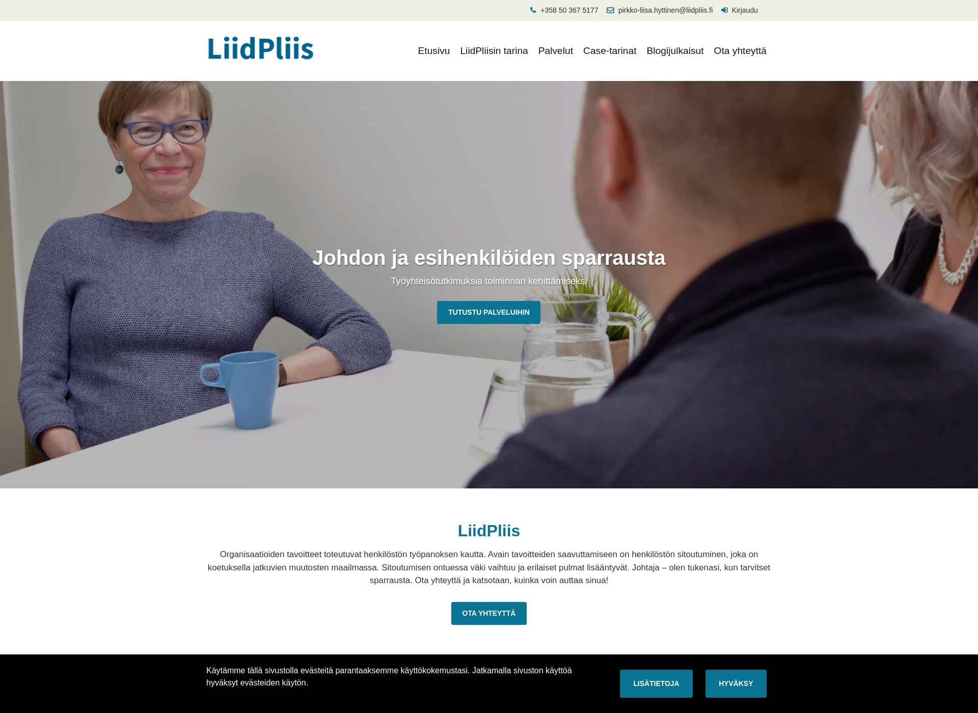 Screenshot for liidpliis.fi