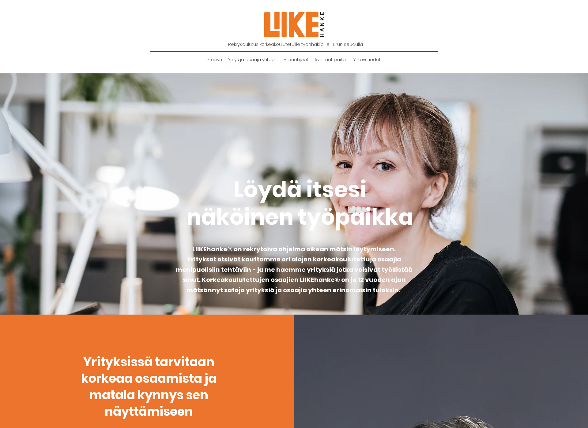 Screenshot for liikehanke.fi