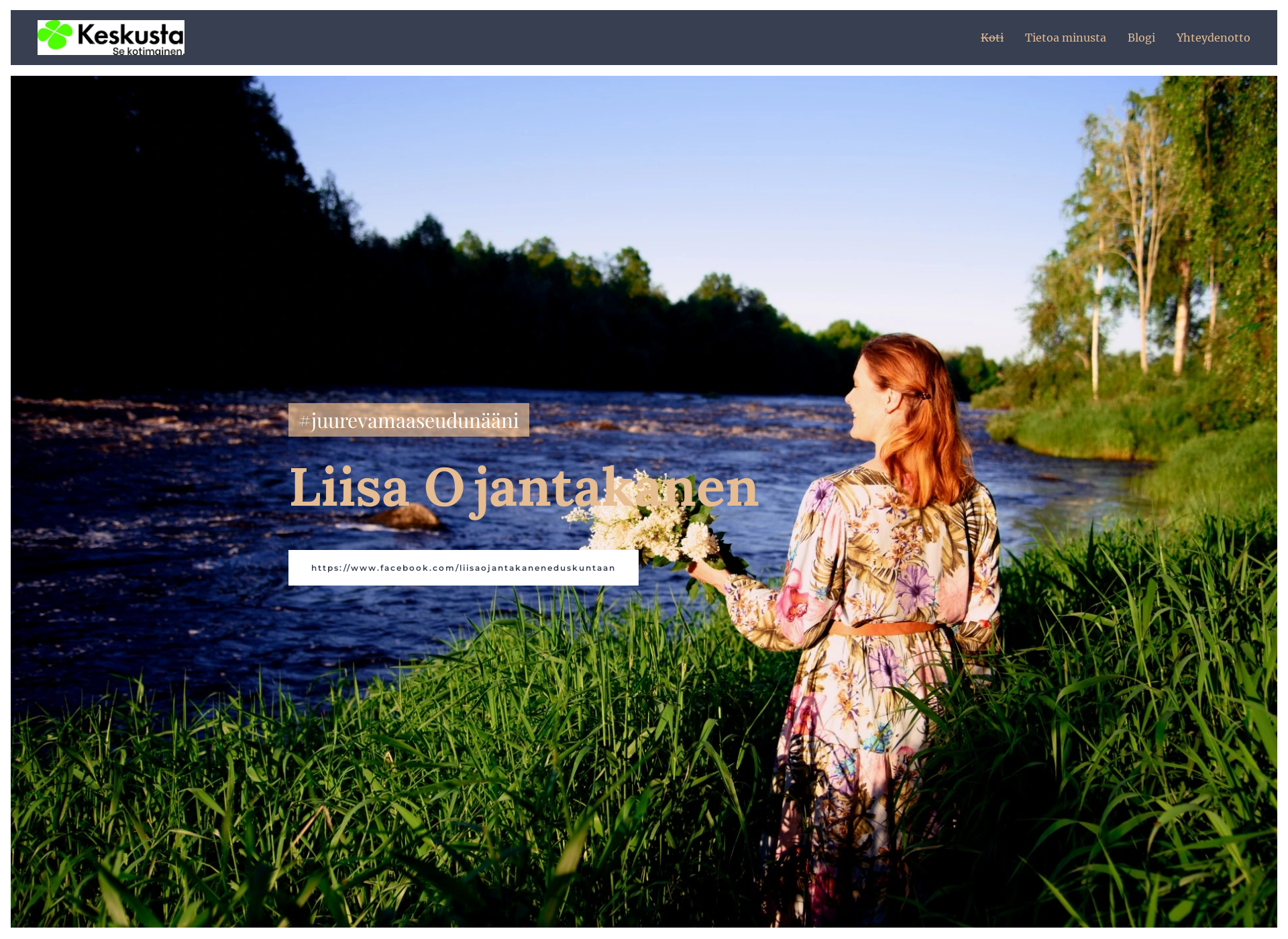 Screenshot for liisaojantakanen.fi