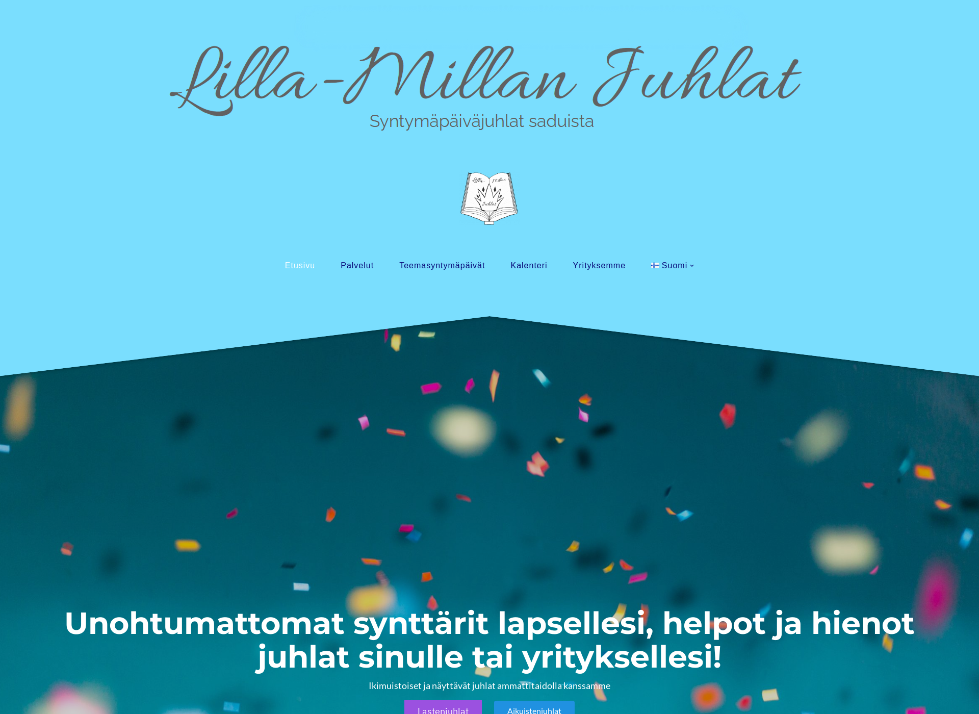 Skärmdump för lillamilla.fi
