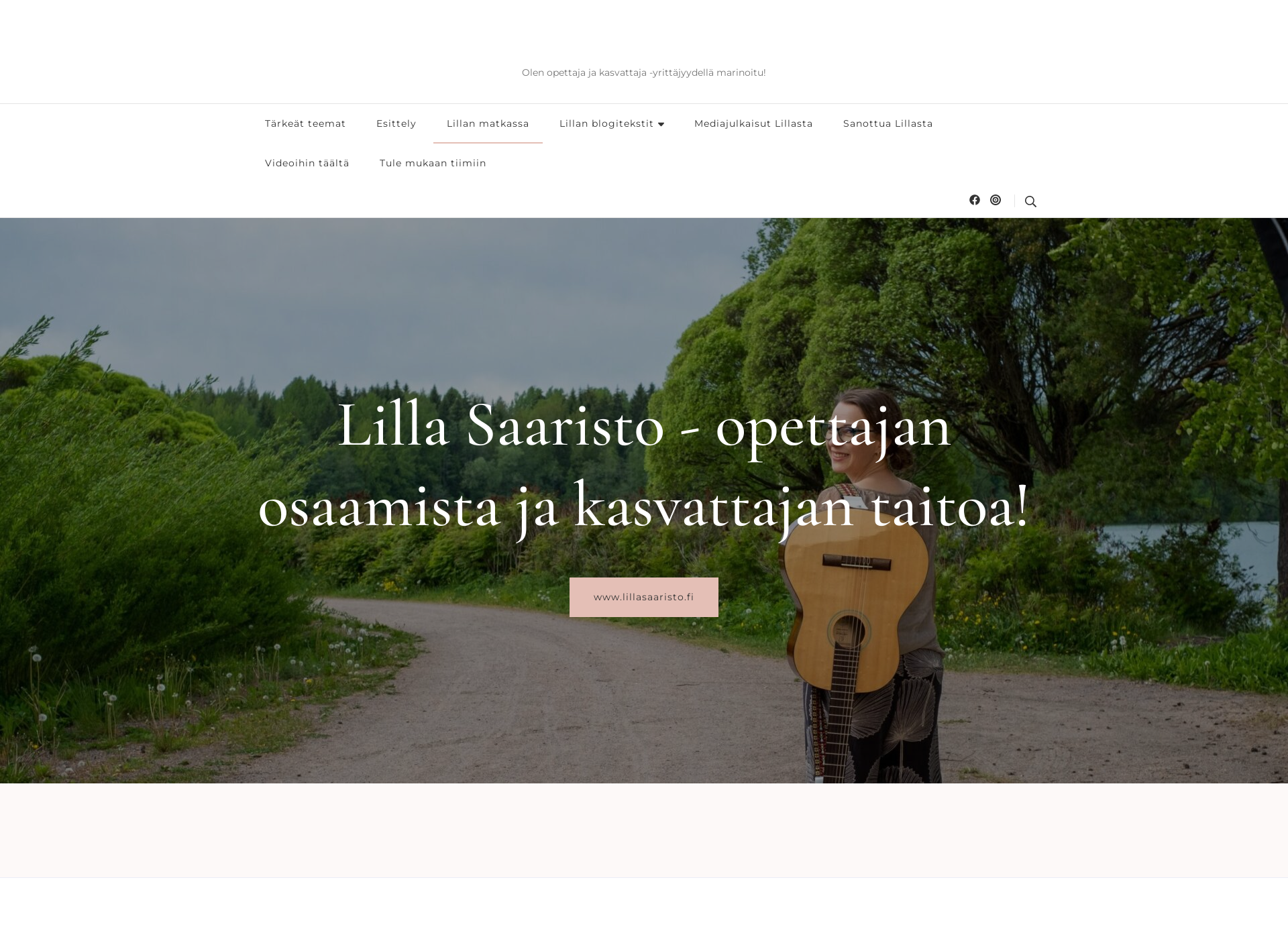 Screenshot for lillasaaristo.fi