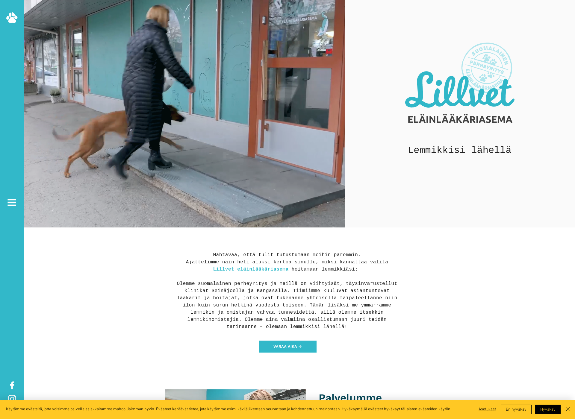 Screenshot for lillvet.fi